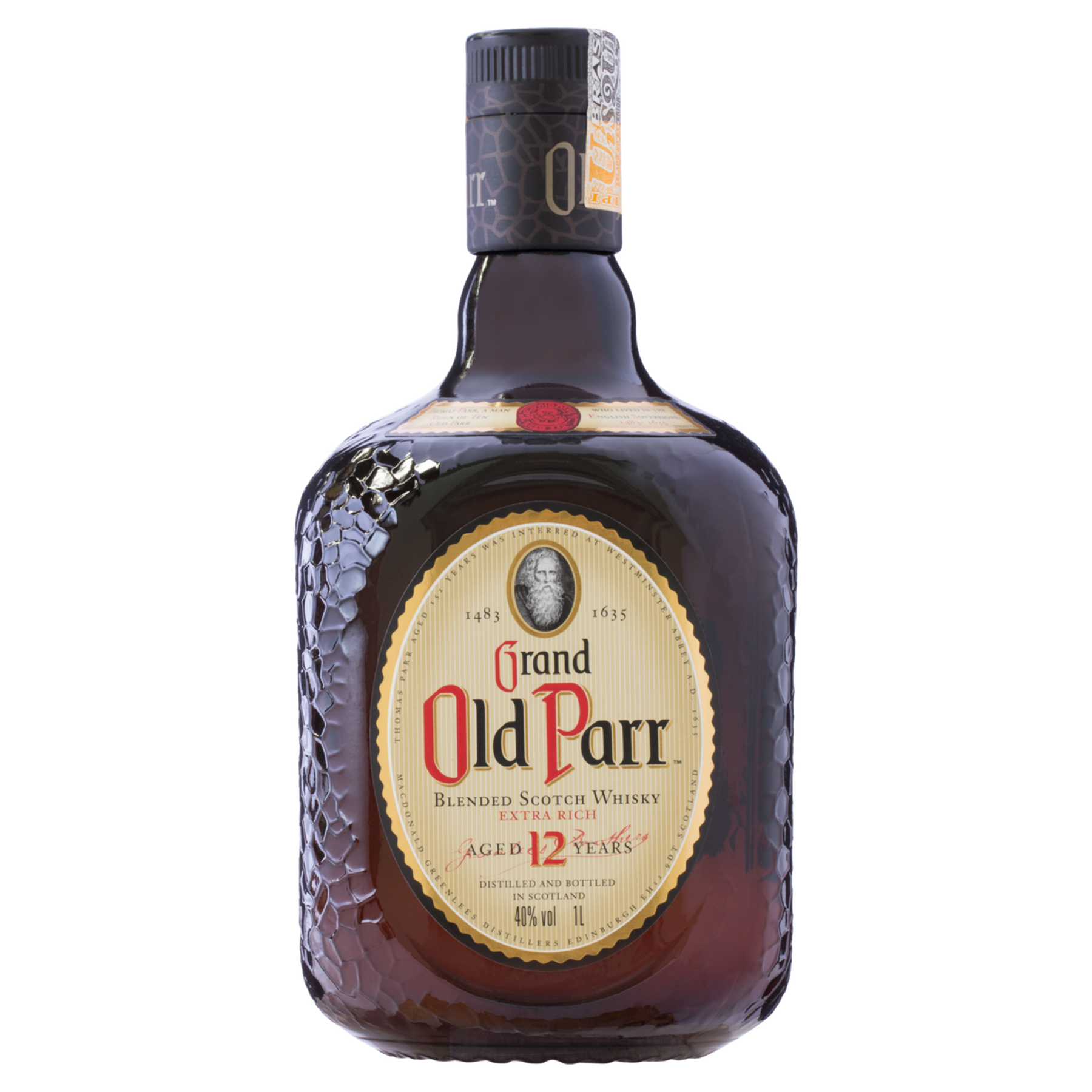 Whisky Escocês Blended Grand Old Parr Garrafa 1l