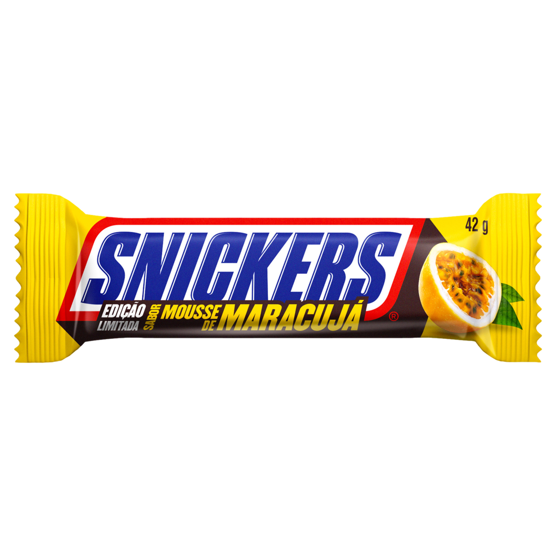 Bombom Mousse de Maracujá Snickers Pacote 42g