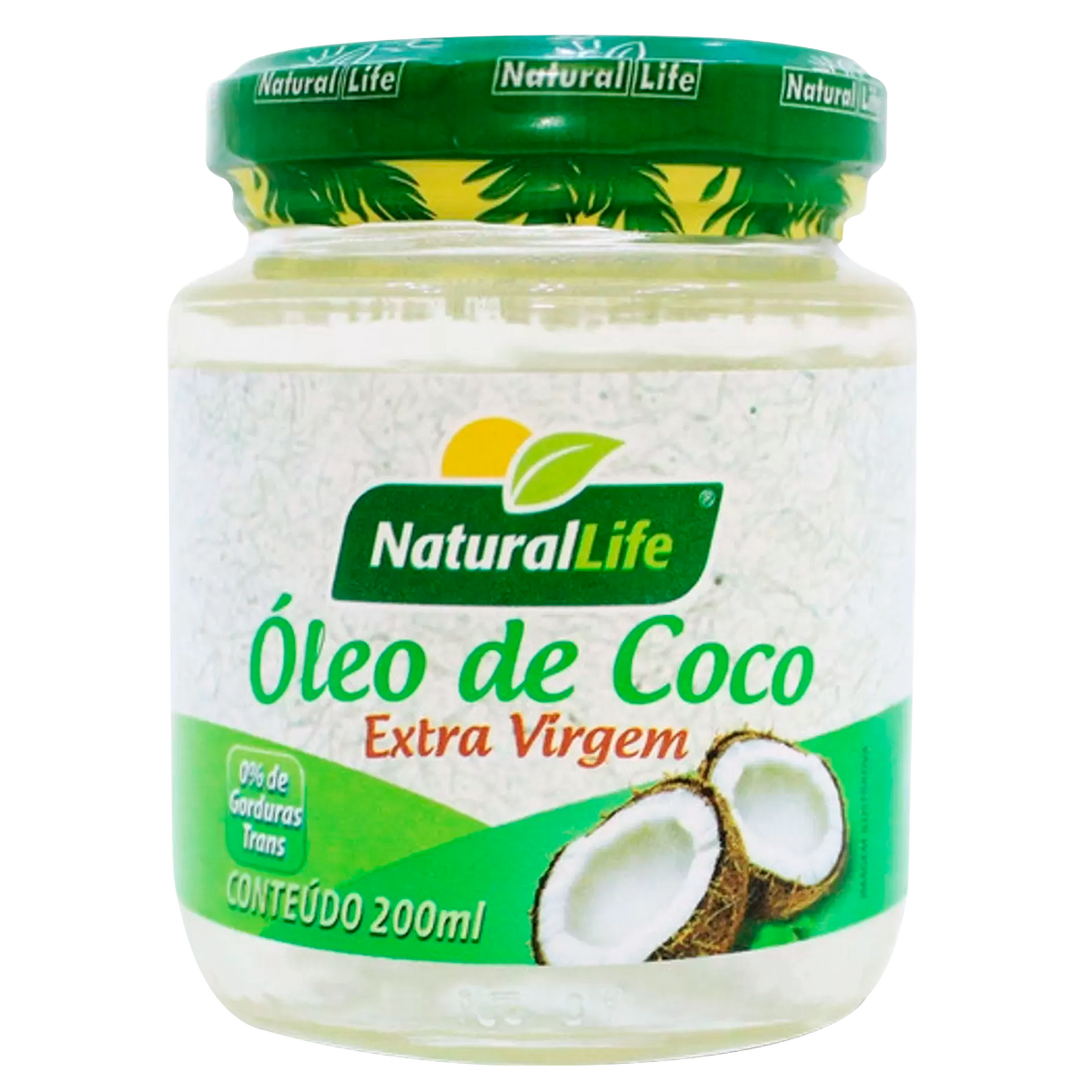 Óleo de Coco Extra Virgem Natural Life Kodilar 200ml