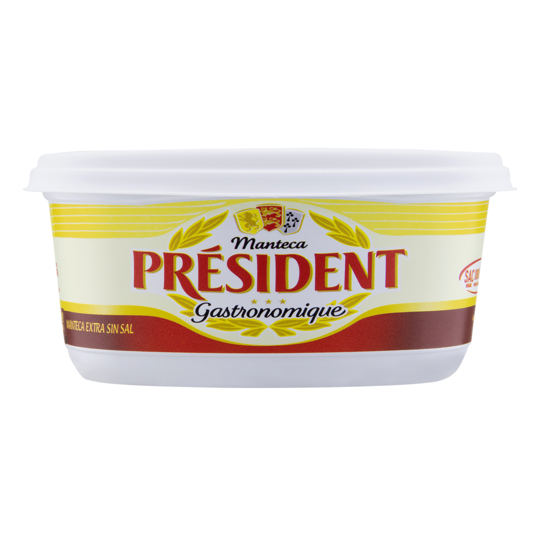 Manteiga Extra sem Sal Président Gastronomique Pote 200g