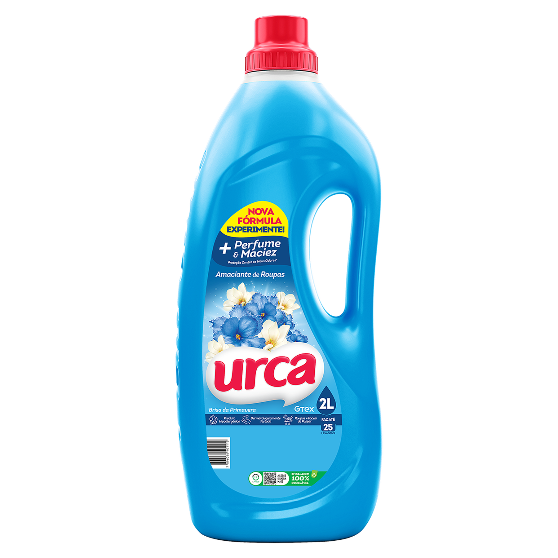 Amaciante de Roupa Brisa da Primavera Urca Frasco 2l