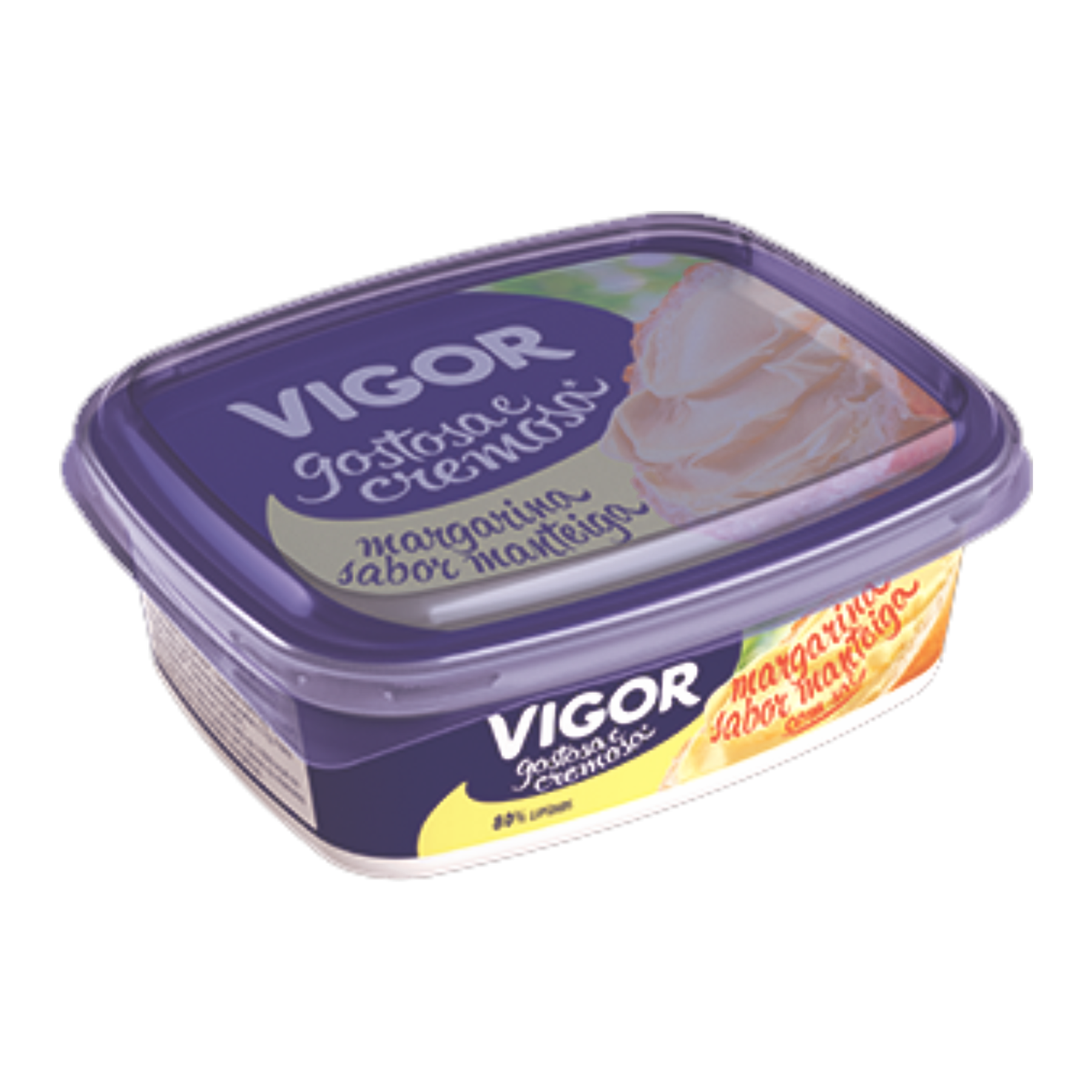 Margarina Vigor Cremosa 80% Com Sal 250g