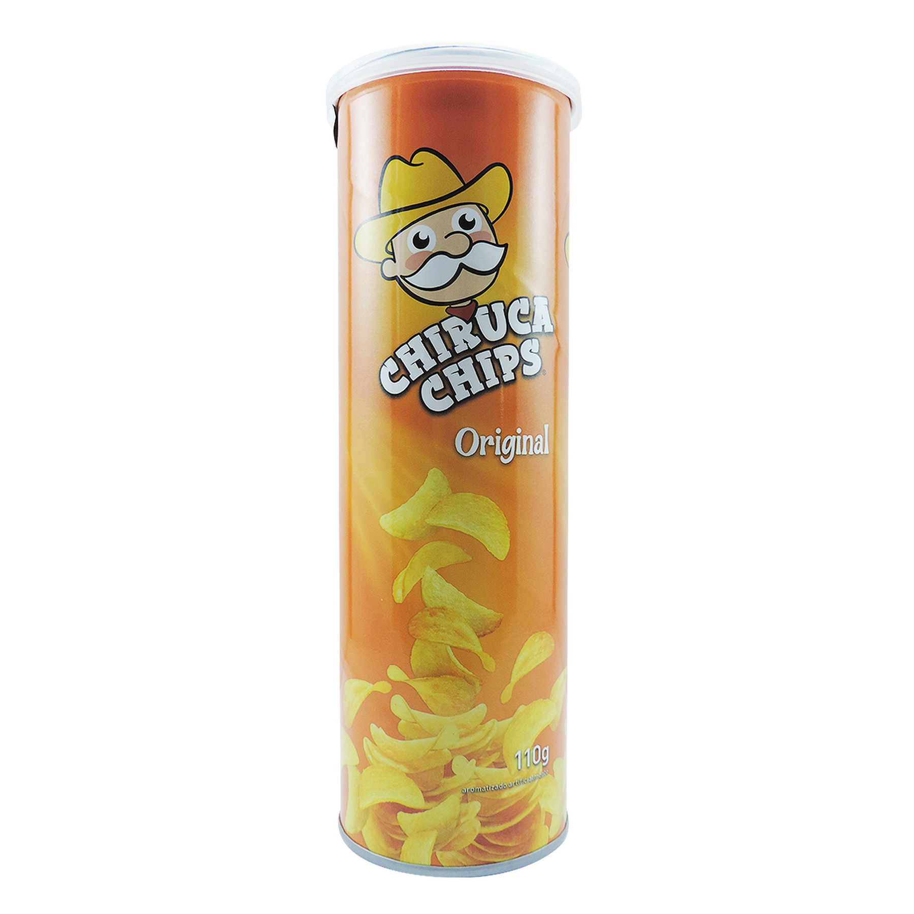 Salgadinho de Batata Original Chiruca Chips Tubo 110g