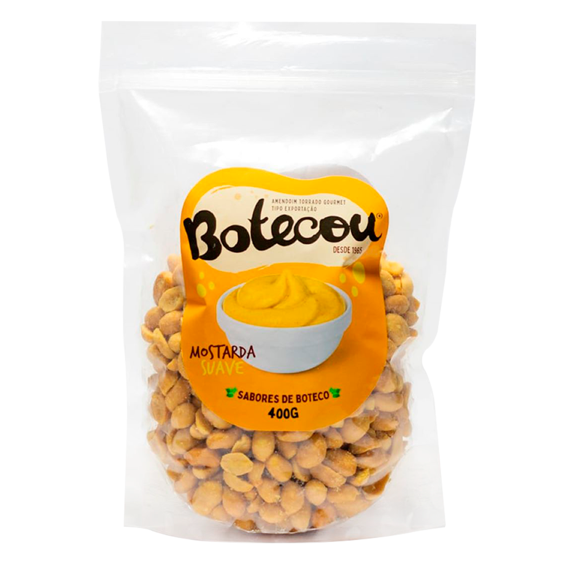 Amendoim Mostarda Botecou Zip Lock 400g
