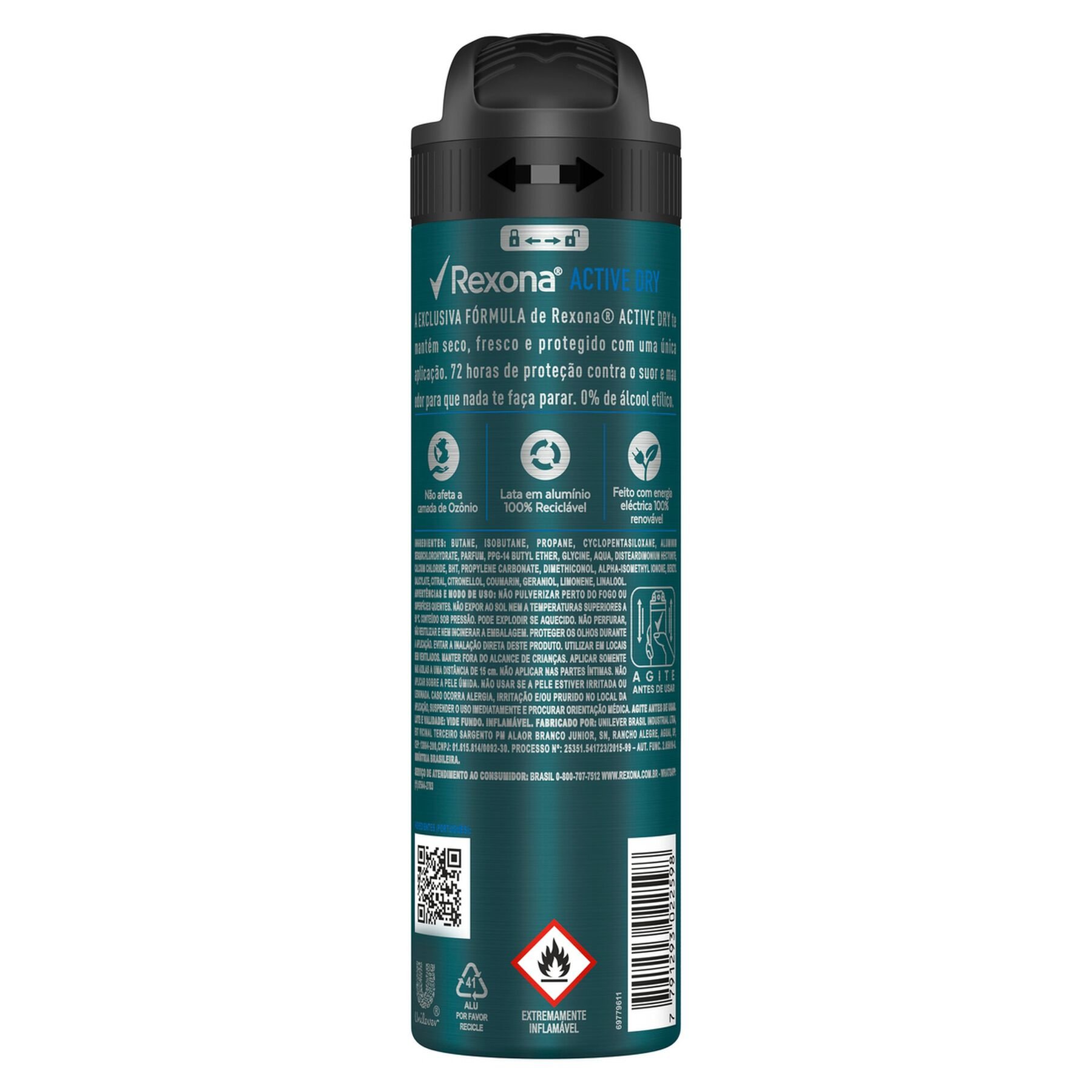 Antitranspirante Rexona Men Active Dry 150ml