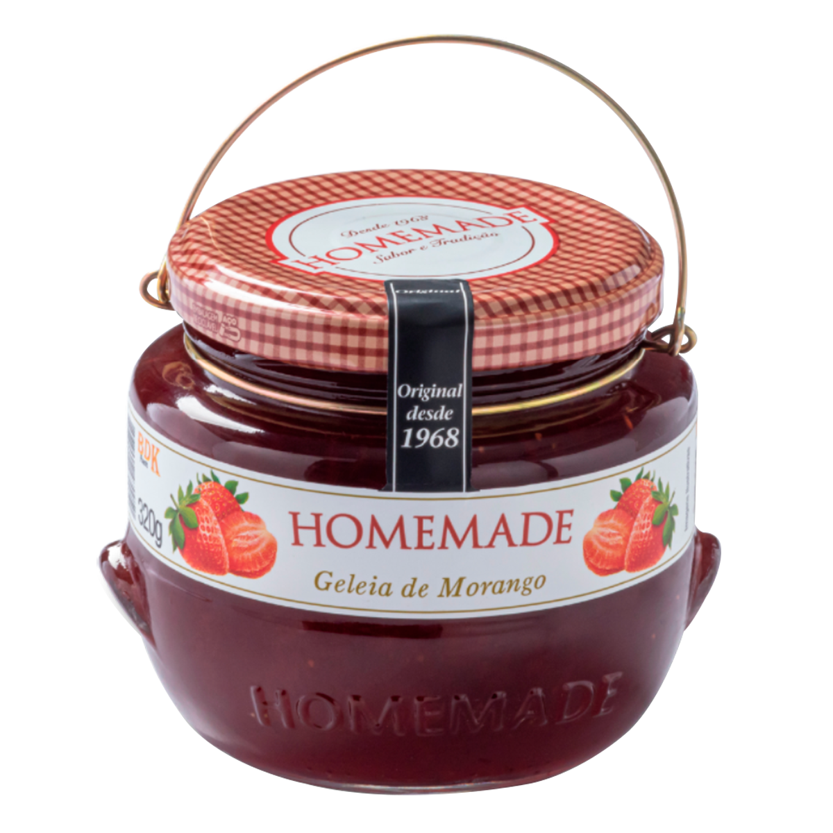 Geleia de Morango Homemade Vidro 320g