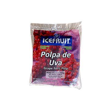 Polpa Uva Congelado Ice Fruit 400g