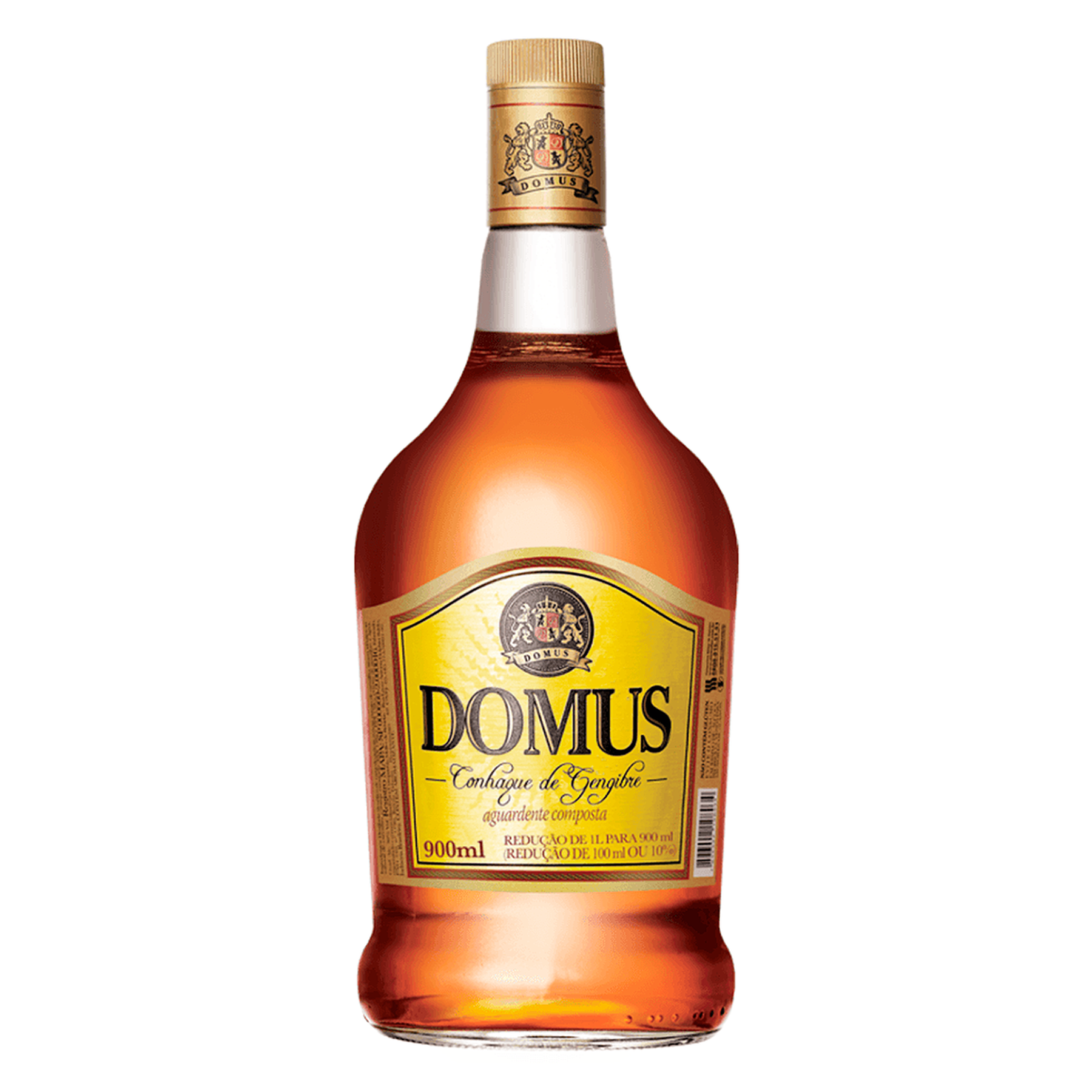 Conhaque de Gengibre Domus Garrafa 900ml