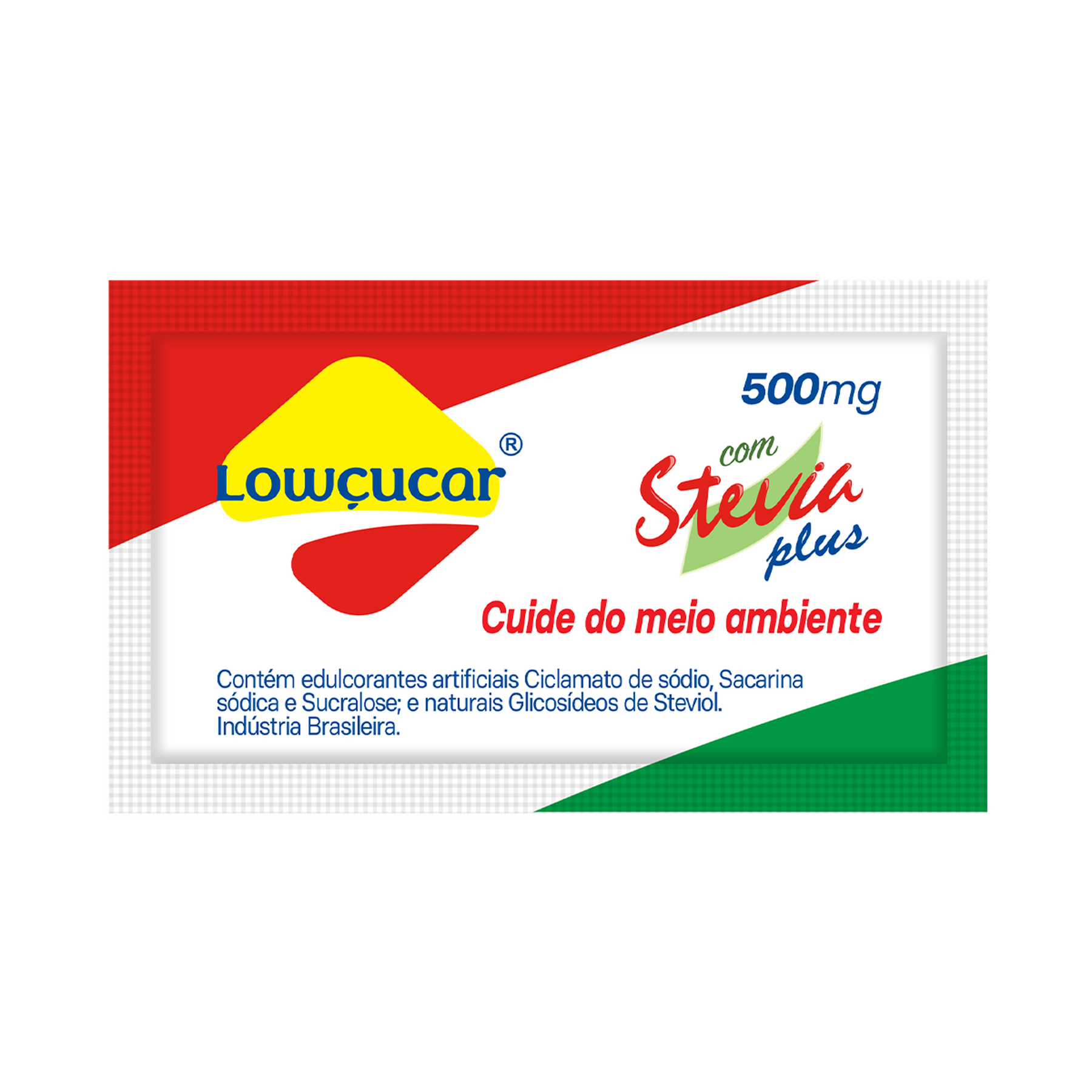 Adoçante em Pó Stevia Lowçucar Plus Caixa 25g C/50 Unidades