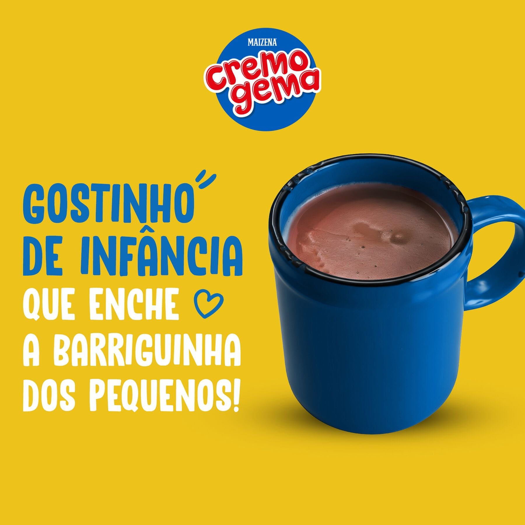 Mingau Chocolate Cremogema Maizena Caixa 180g&nbsp;