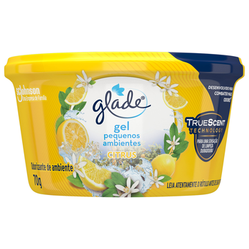 Odorizador de Ambiente Gel Citrus Glade Pote 70g