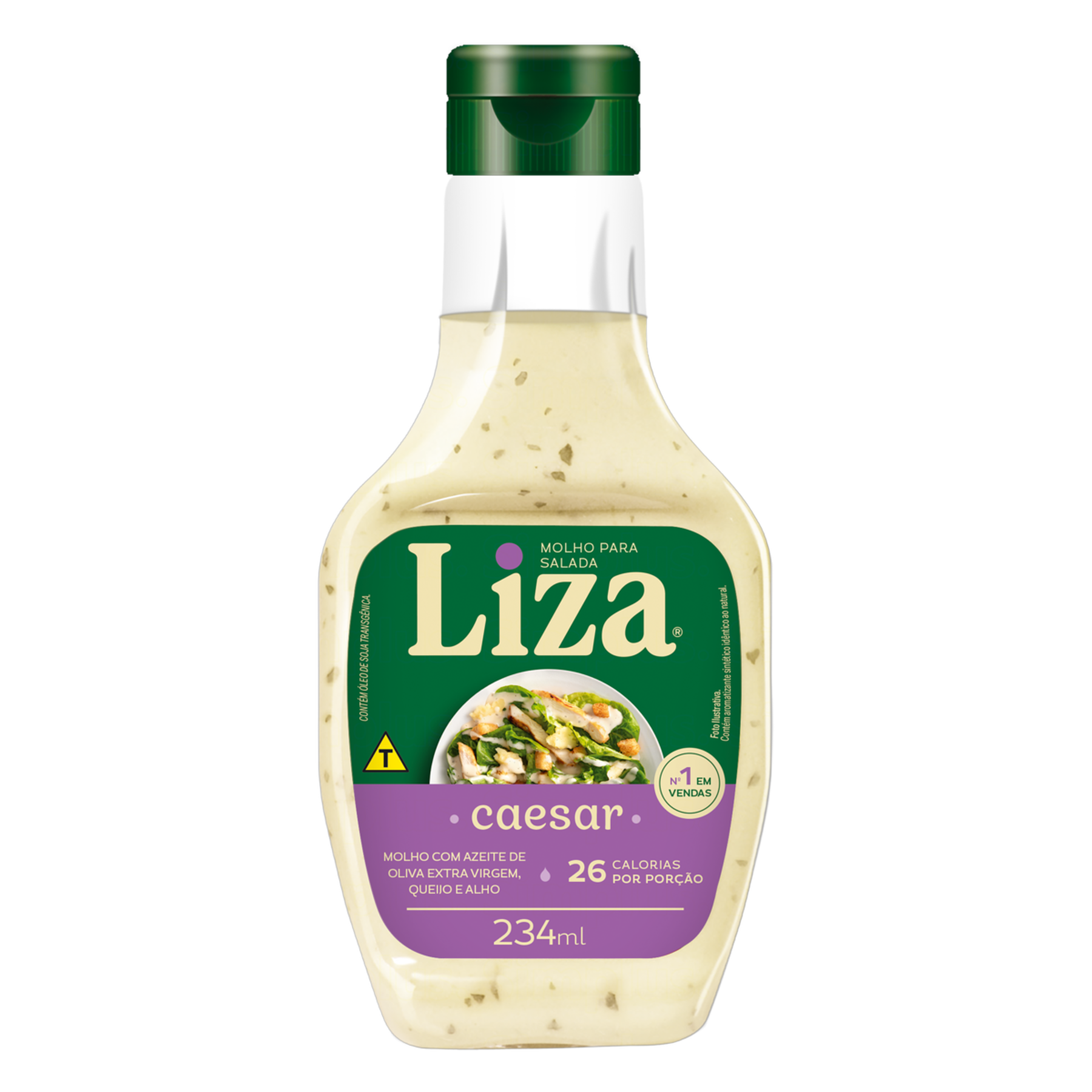 Molho para Salada Caesar Liza Squeeze 234ml