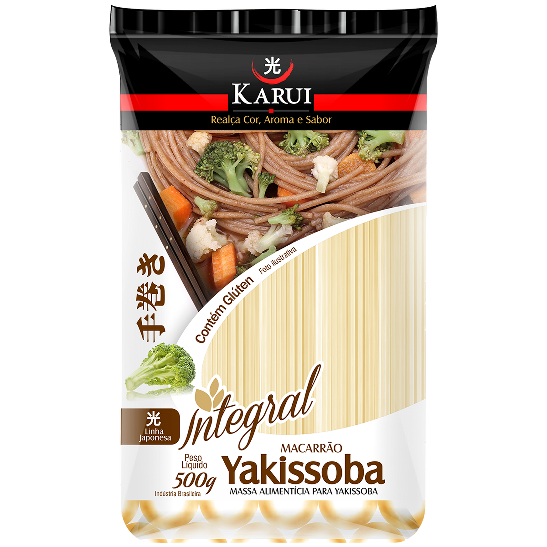 Macarrão Yakissoba Integral Karui 500g