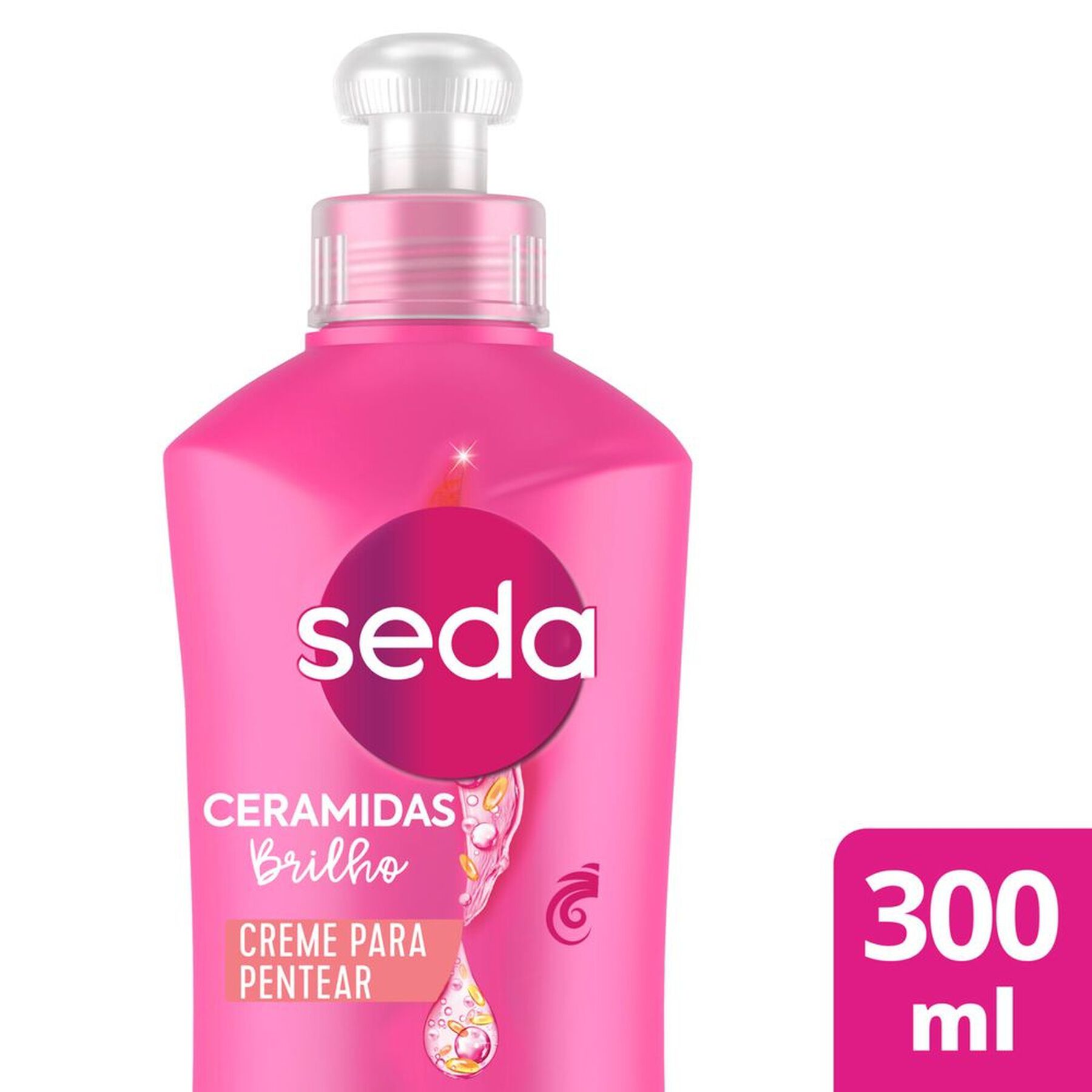 Creme para Pentear Ceramidas Brilho Seda Cocriações Frasco 300ml