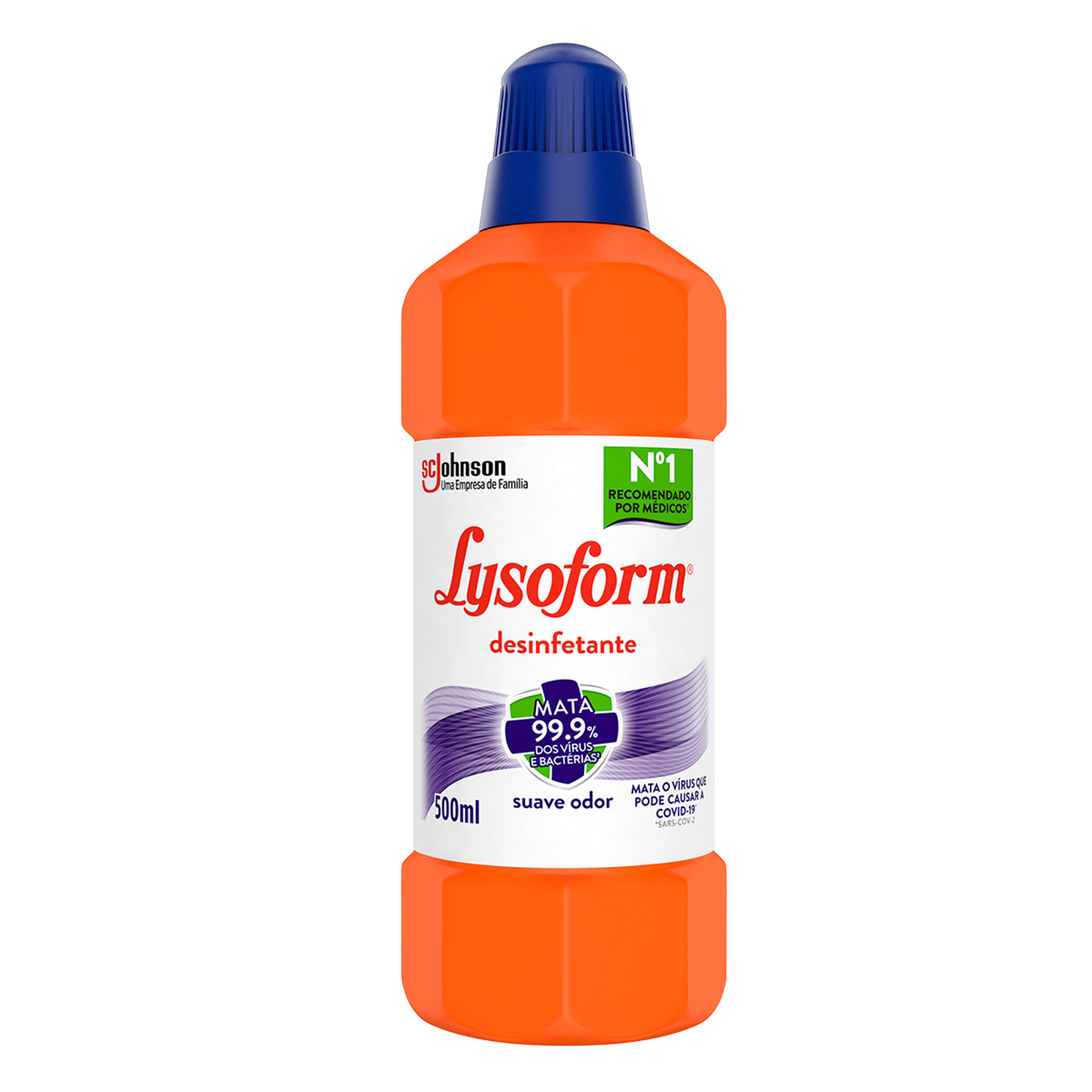 Desinfetante Uso Geral Suave Odor Lysoform Frasco 500ml