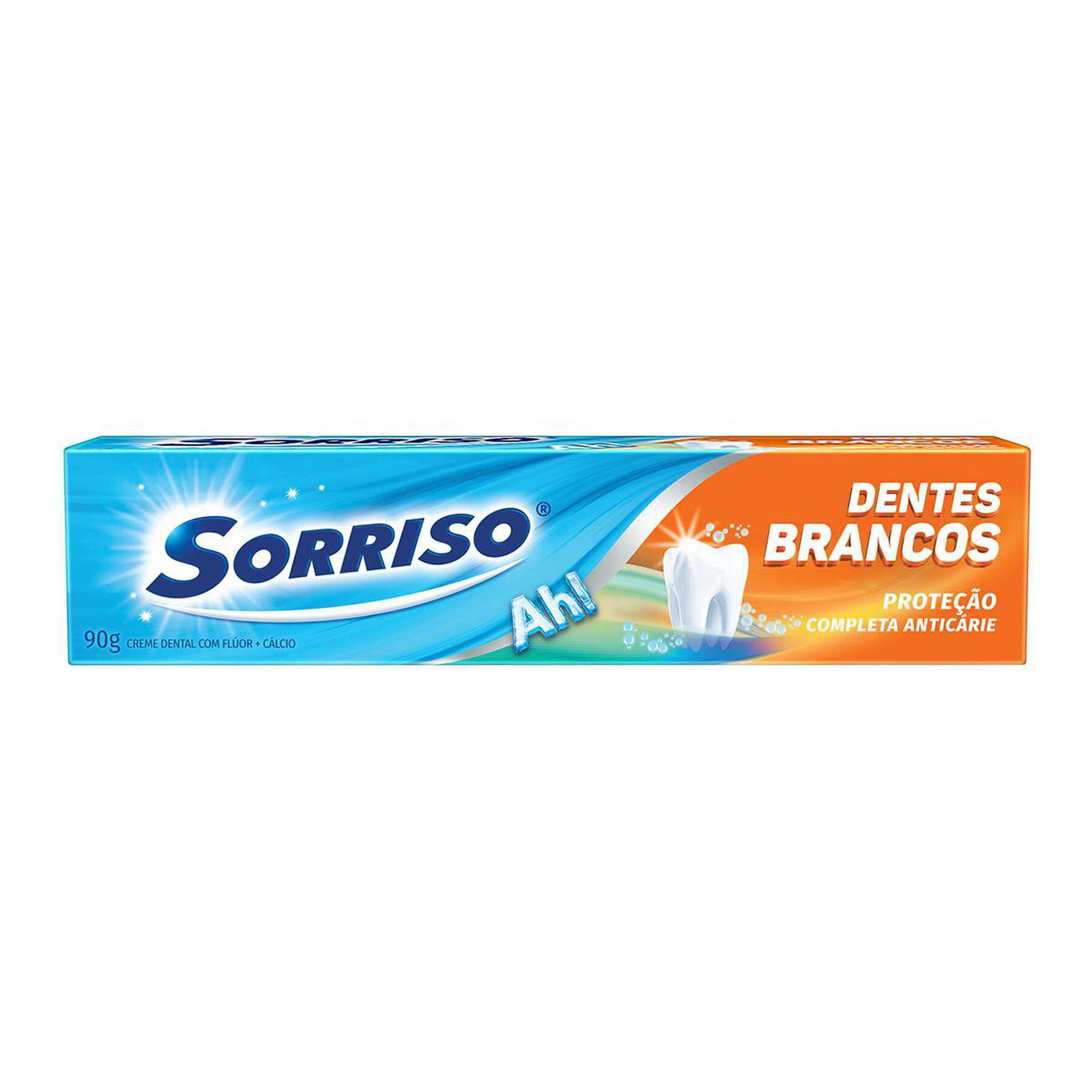 Creme Dental Sorriso Dentes Brancos Caixa 90g
