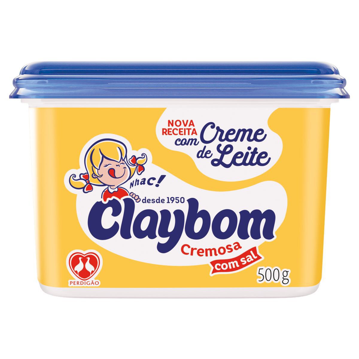 Margarina Cremosa com Sal Claybom Pote 500g