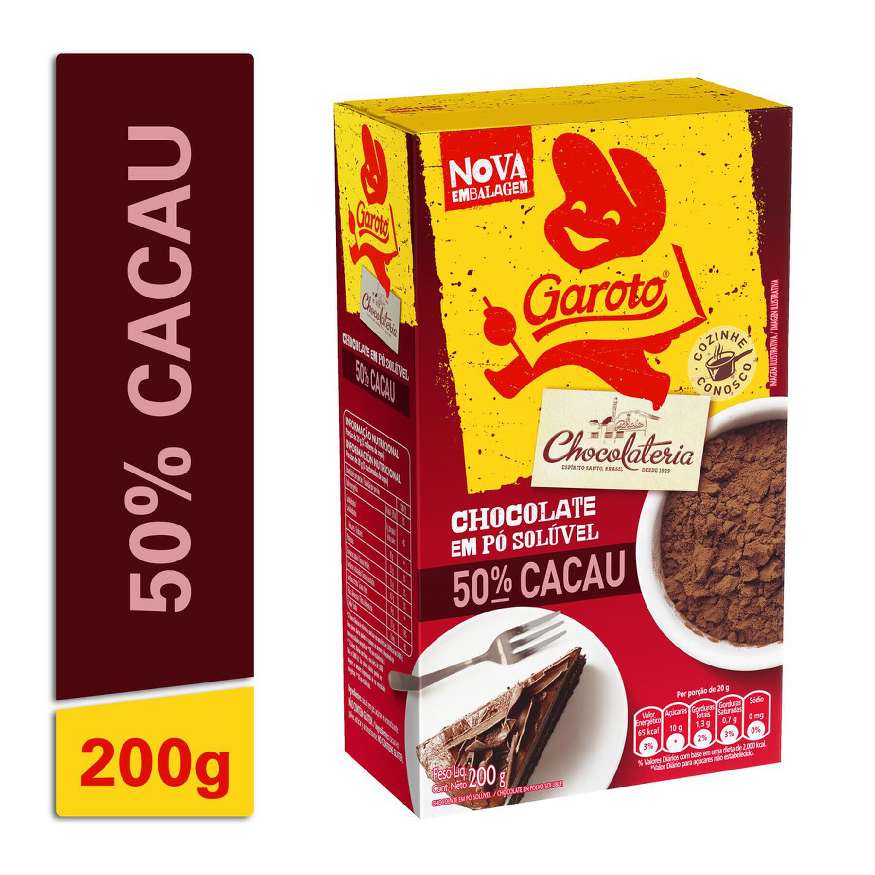Chocolate em Pó Garoto 200g
