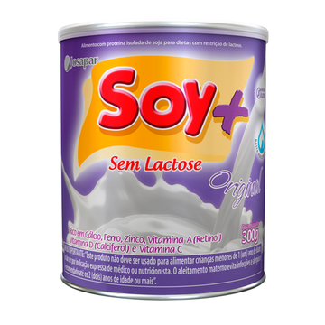Leite Soy+ Original Sem Lactose 300g