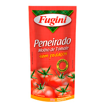 Molho de Tomate Peneirado Fugini Sachê 300g