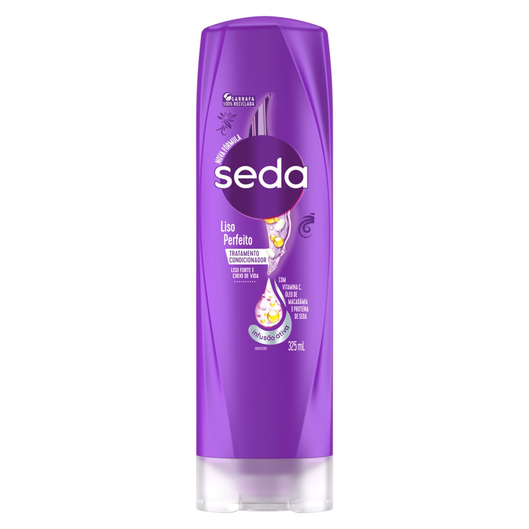 Condicionador Liso Perfeito Seda Frasco 325ml