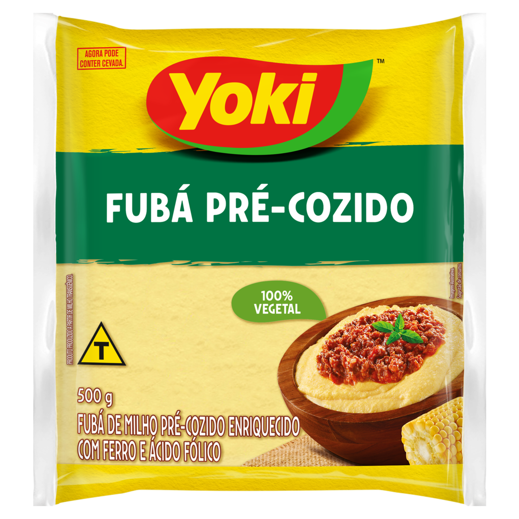 Fubá de Milho Pré-Cozido Yoki Pacote 500g