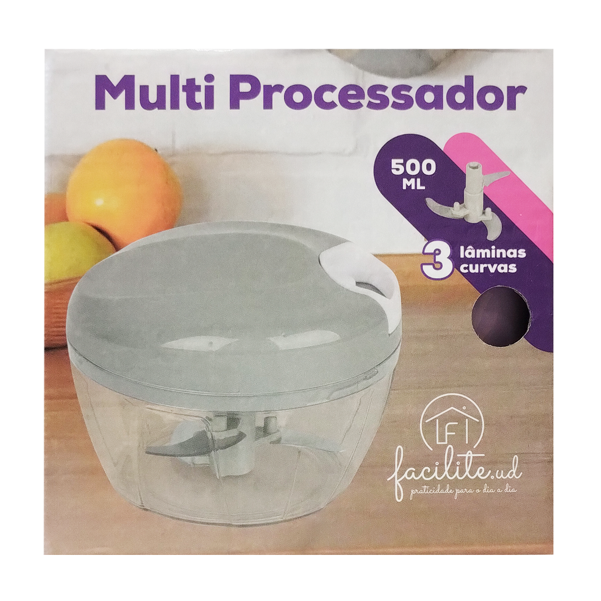 Multi Processador Facilite 500ml - Sortido