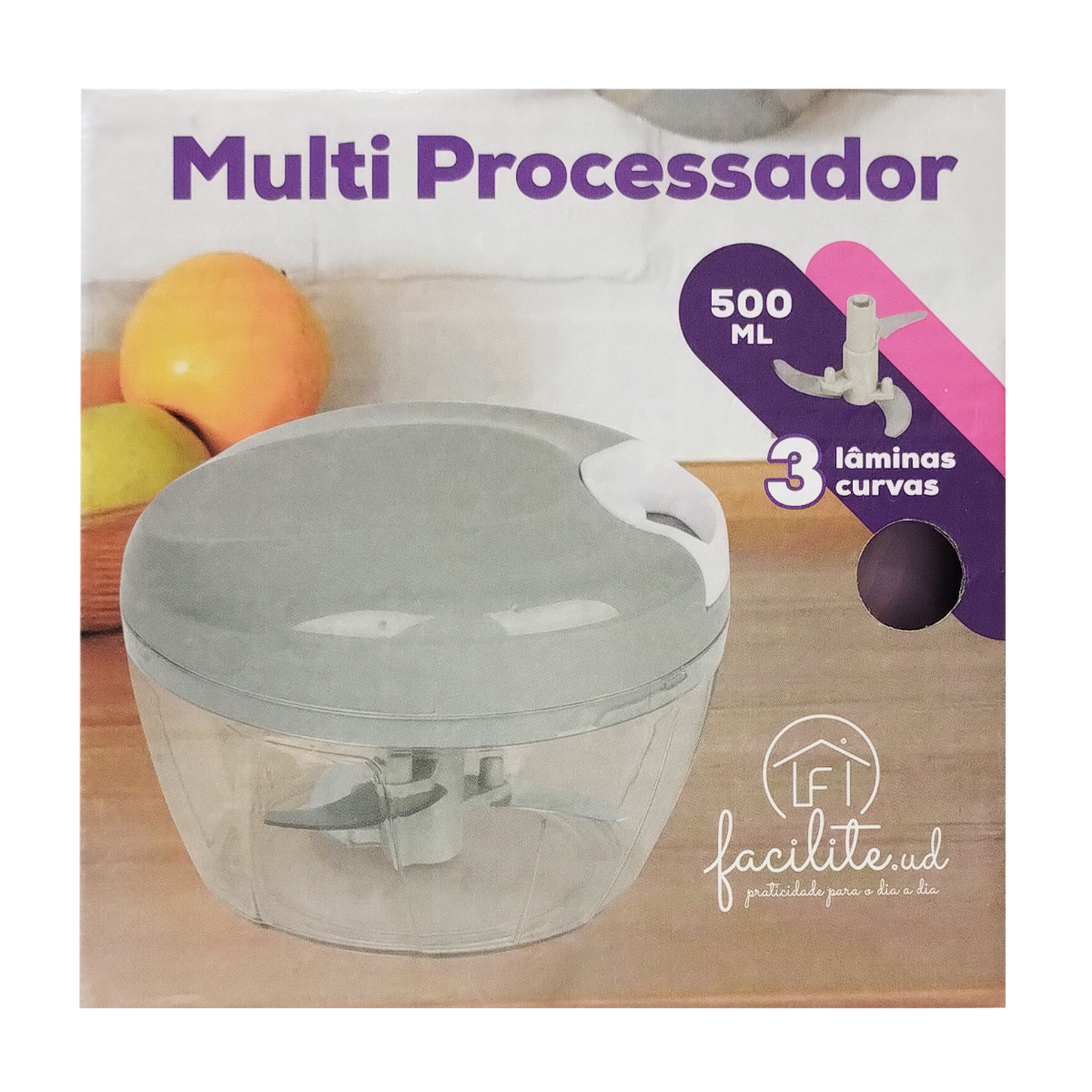 Multi Processador Facilite 500ml - Sortido