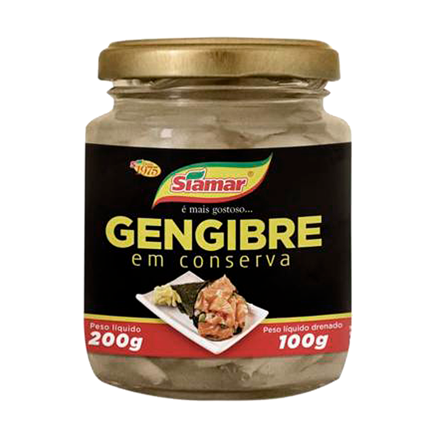 Gengibre em Conserva Siamar 100g