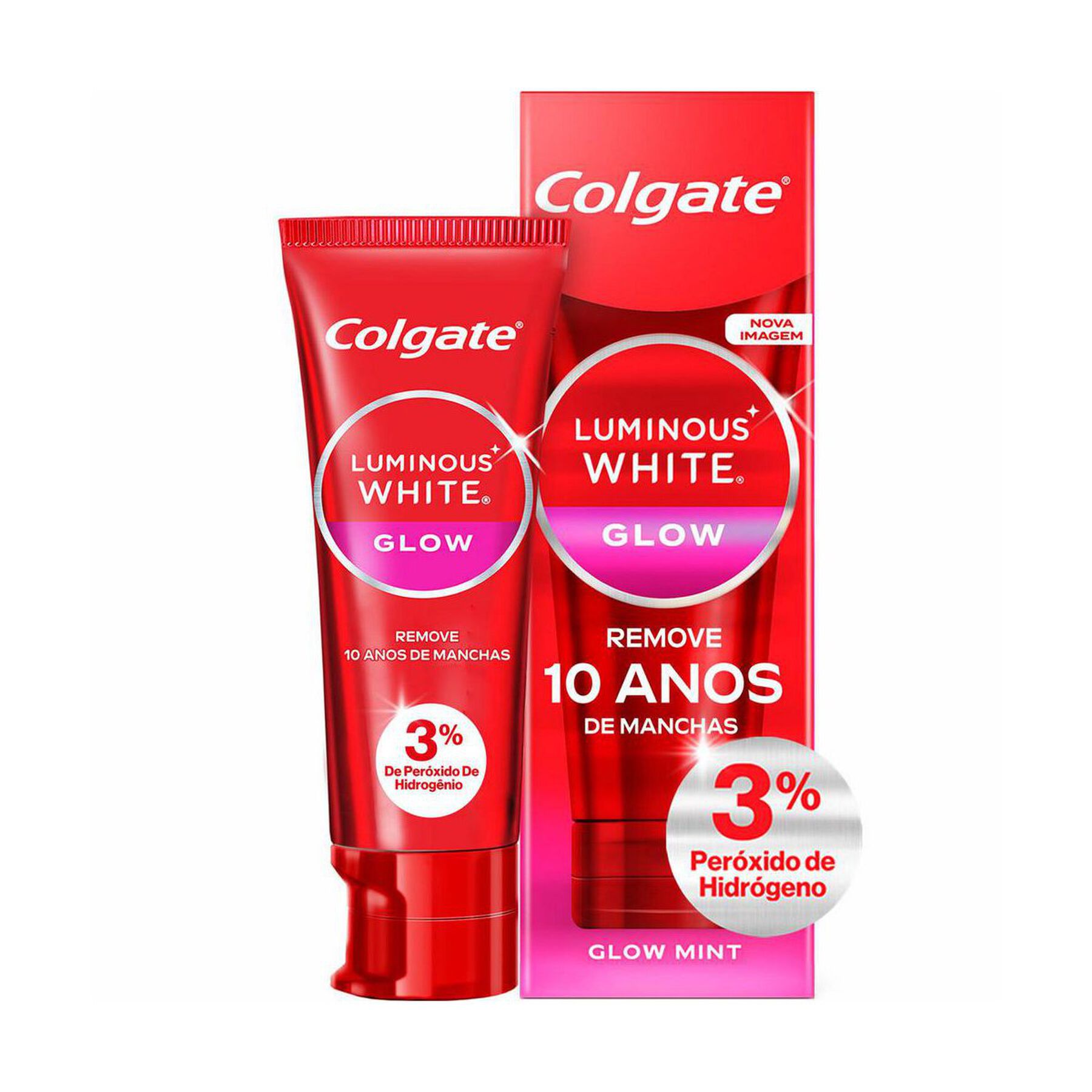 Creme Dental Clareador Colgate Luminous White Glow 70g