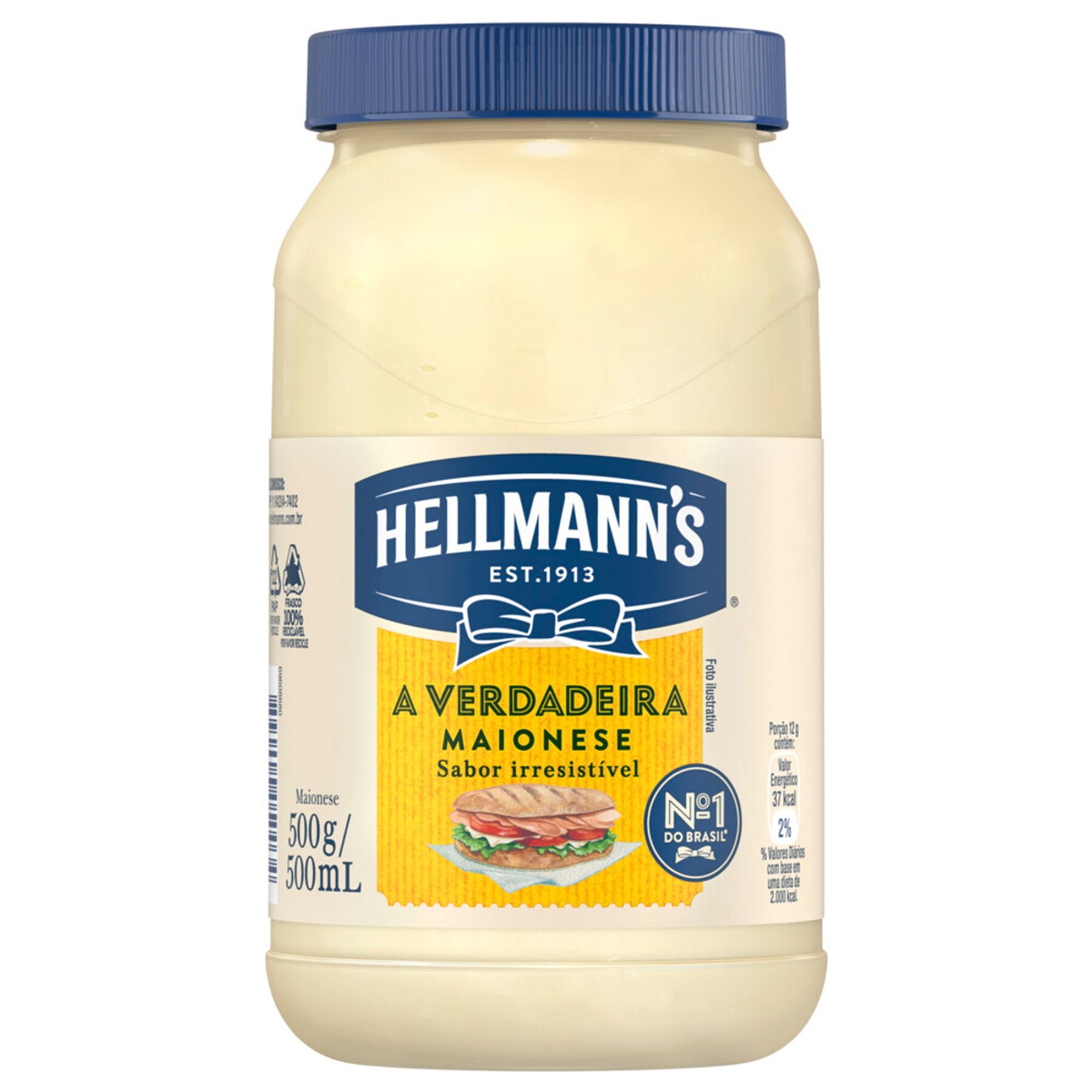 Maionese Hellmann's Tradicional 500g