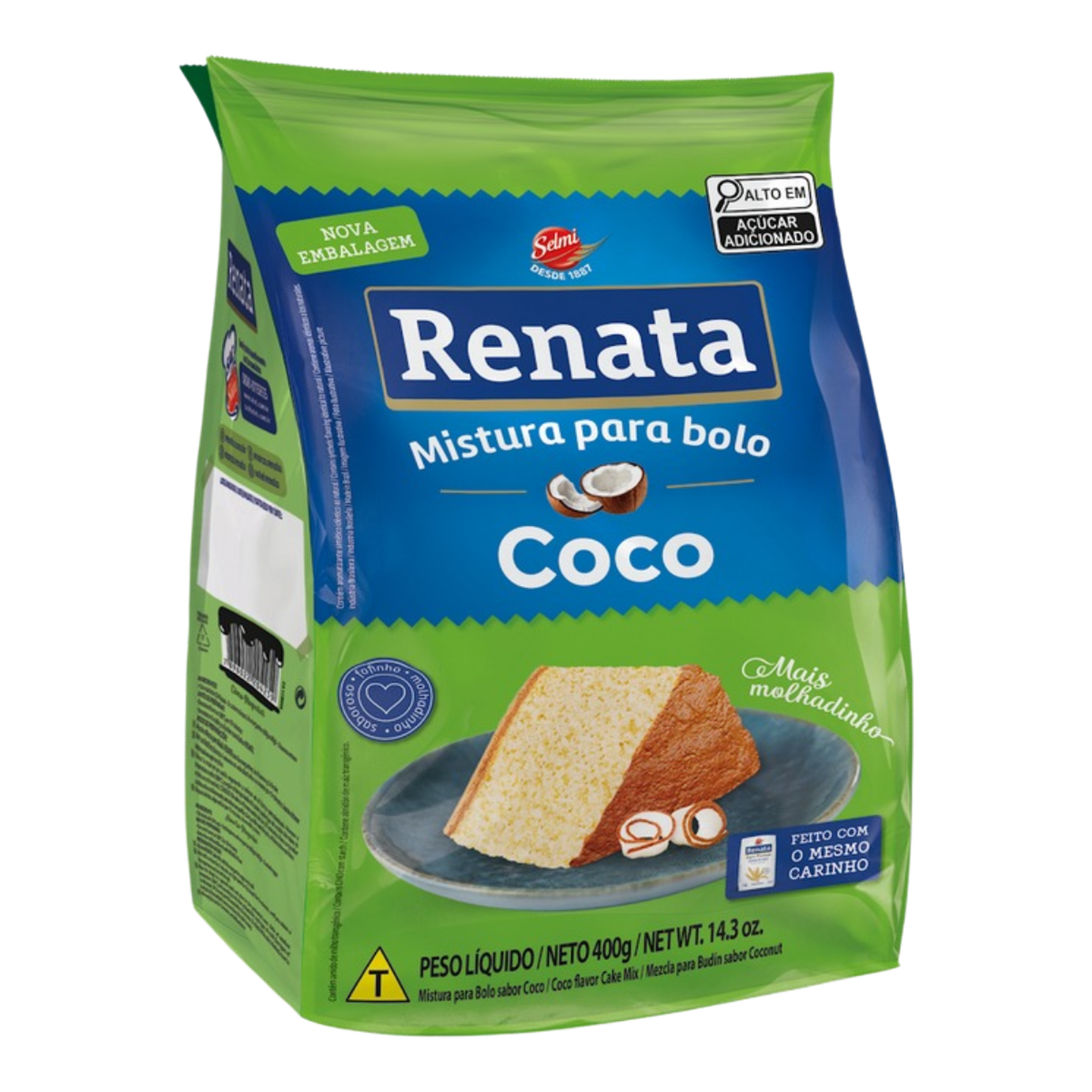 Mistura para Bolo Coco Renata Pacote 400g