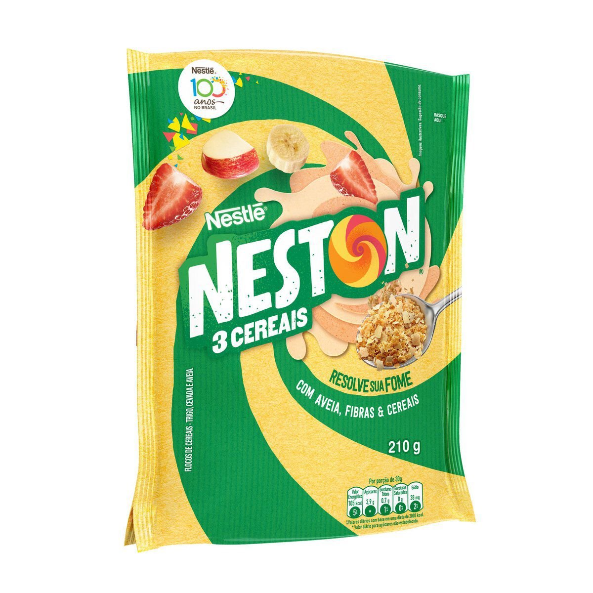 Cereal NESTON 3 Cereais 210g