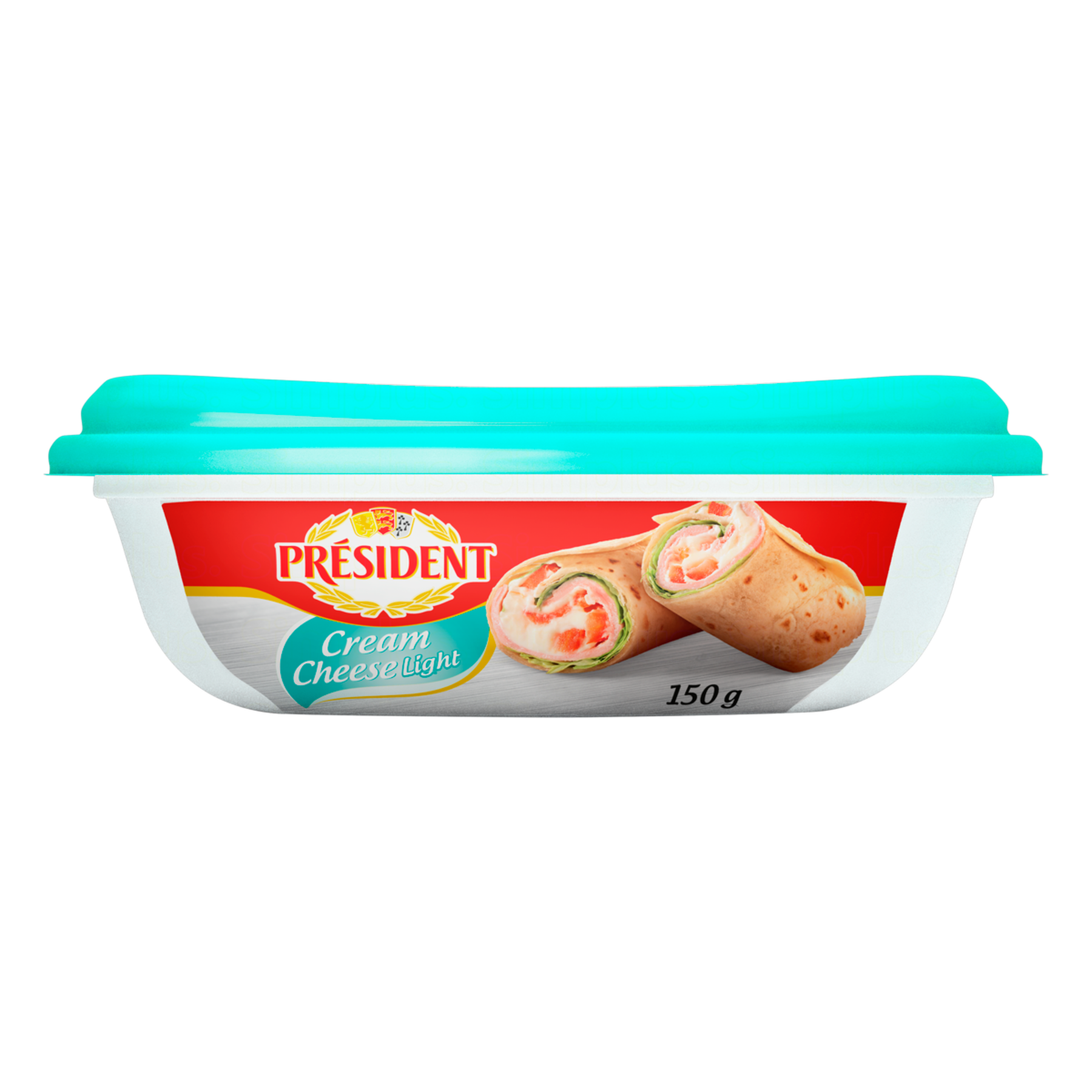 Cream Cheese Light Pr&eacute;sident Pote 150g