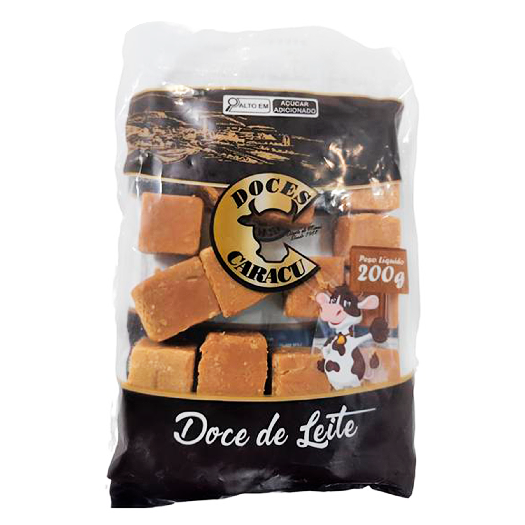 Doce de Leite Tradicional Doces Caracu Pacote 200g