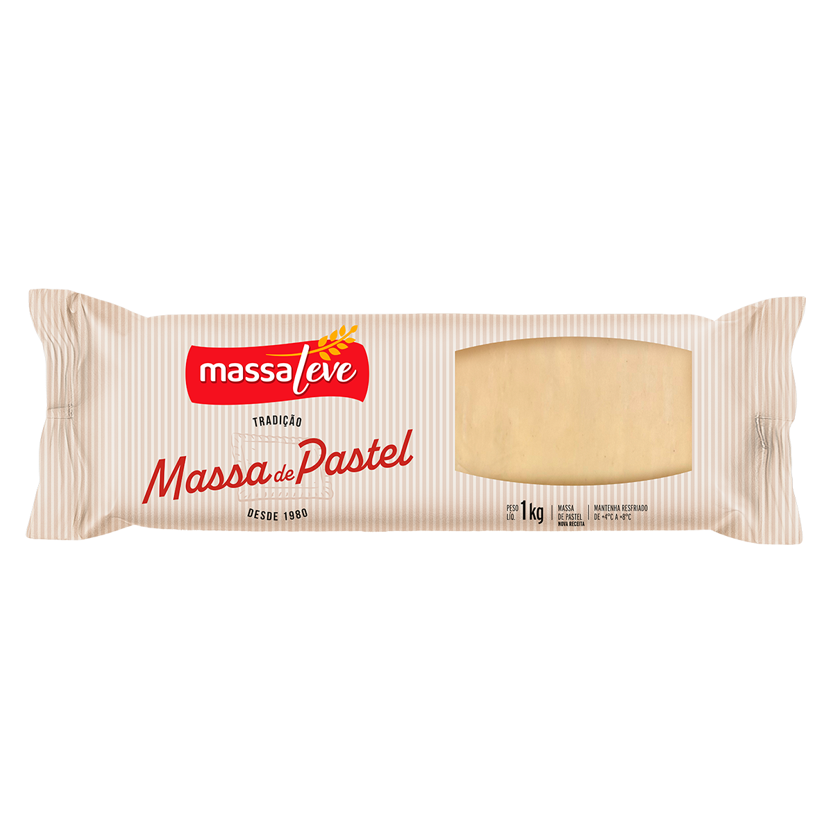 Massa para Pastel Massa Leve Pacote 1kg