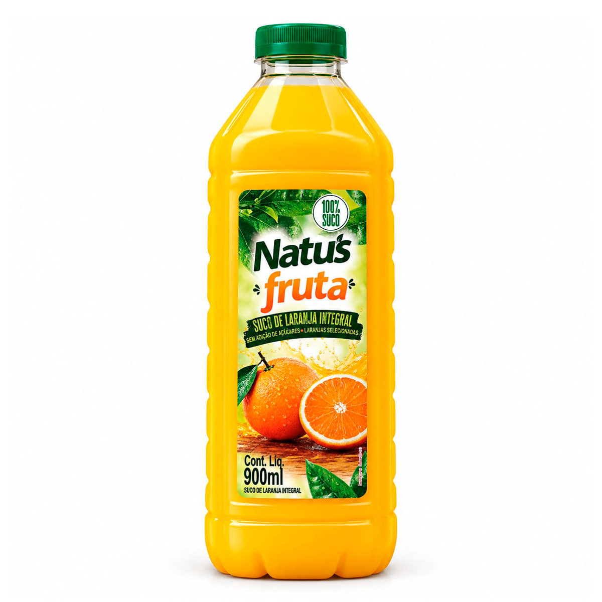 Suco de Laranja Integral Natu's Garrafa 900ml
