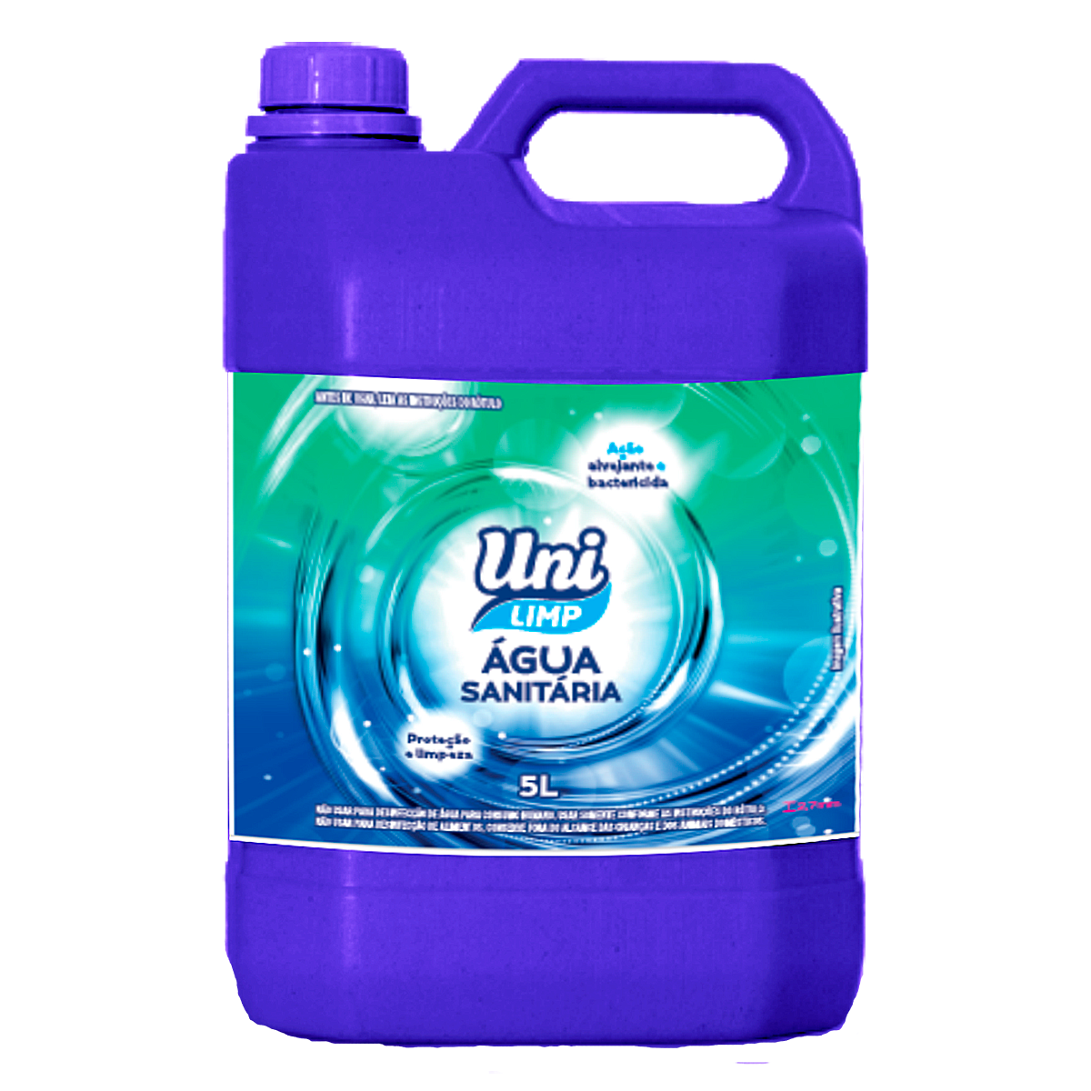 &Aacute;gua Sanit&aacute;ria Uni Limp Gal&atilde;o 5l