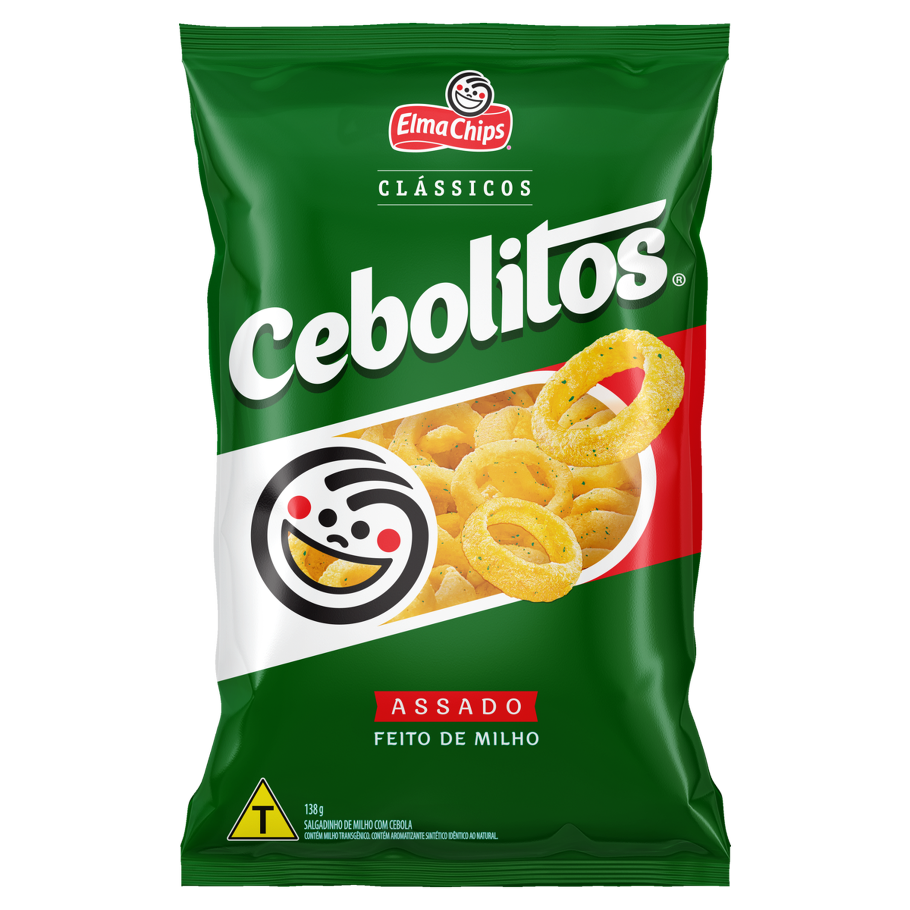Salgadinho de Milho Cebolitos Elma Chips Pacote 138g