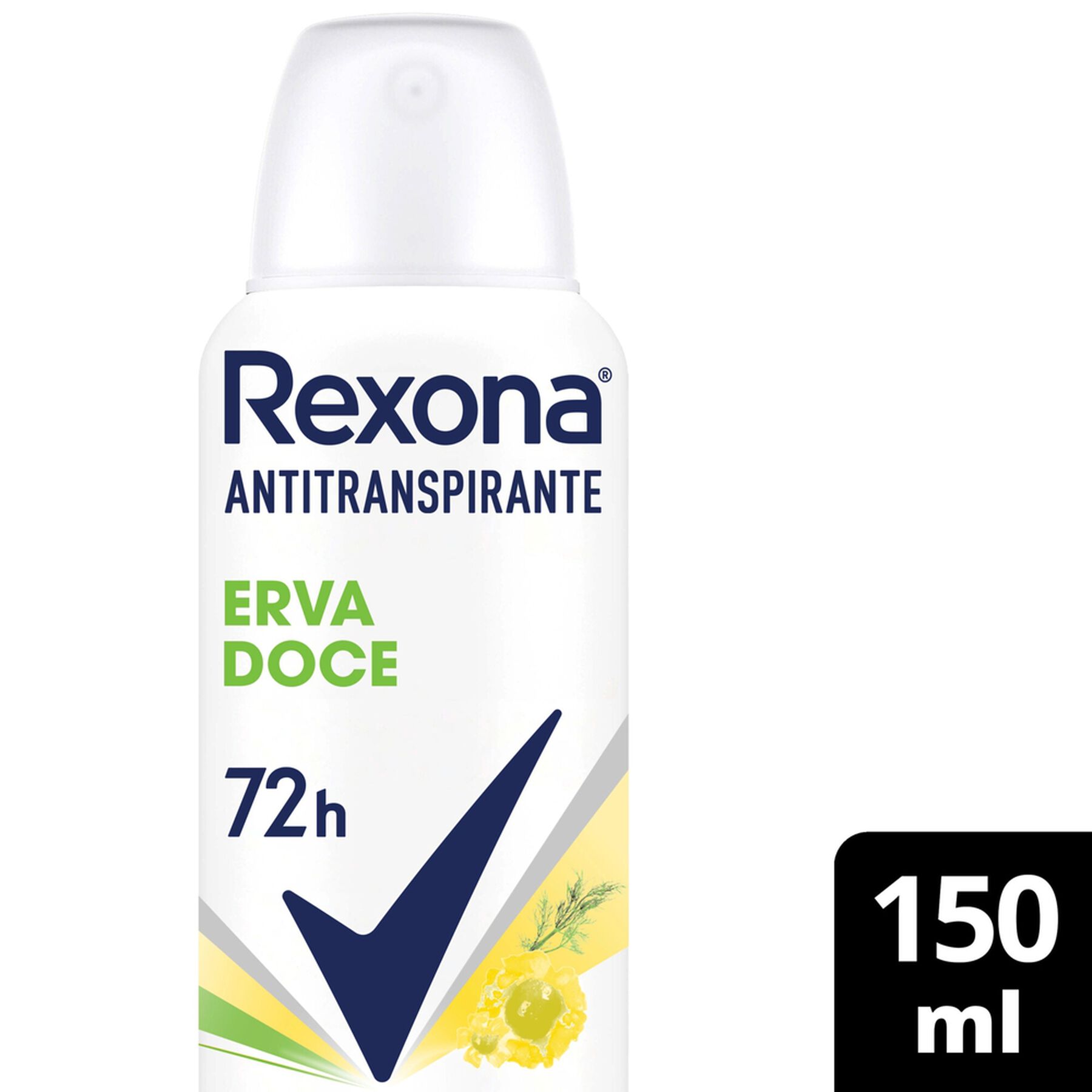 Antitranspirante Aerossol Erva-Doce Rexona Motionsense 150ml