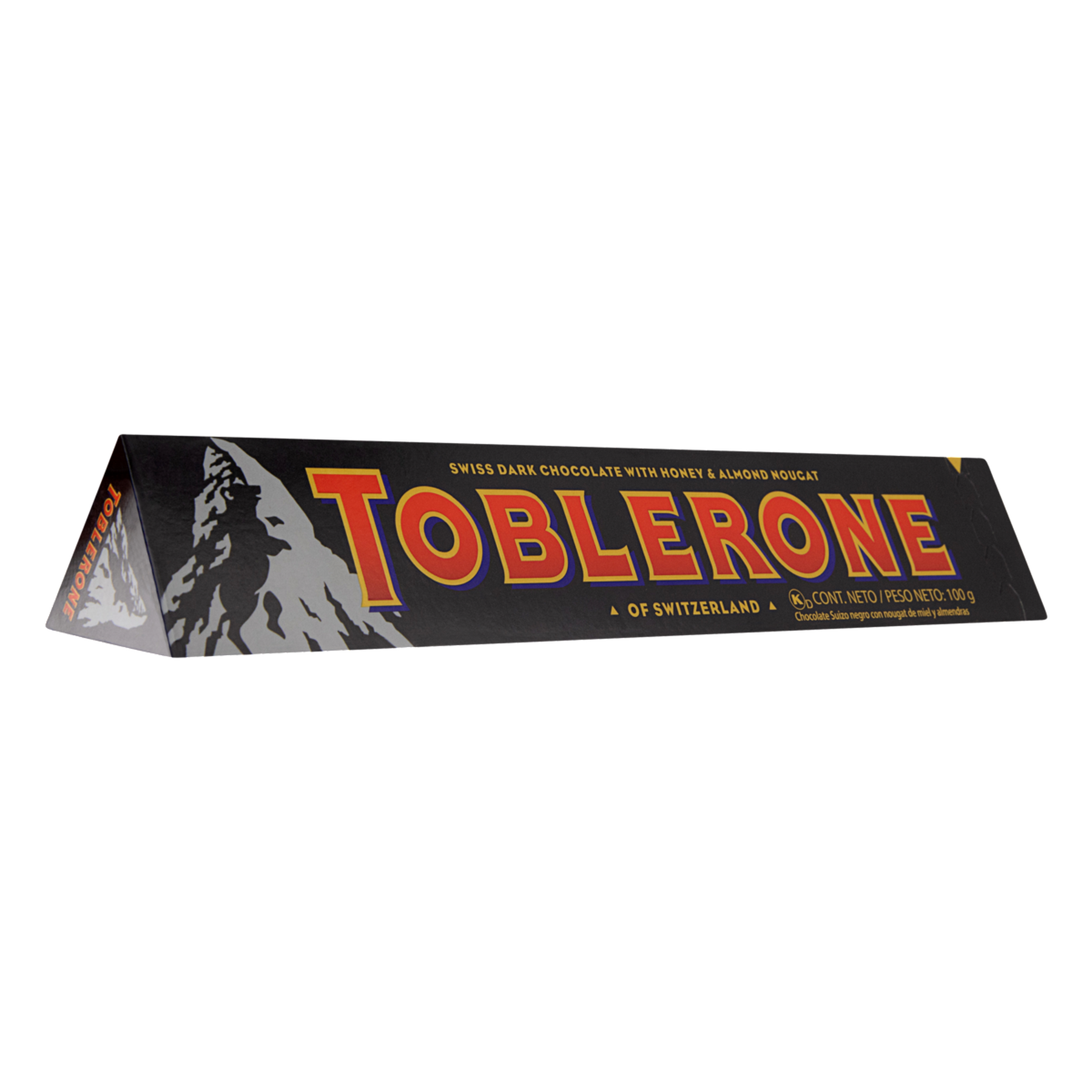 Chocolate Meio Amargo Nougat de Mel e Am&ecirc;ndoas Toblerone Caixa 100g