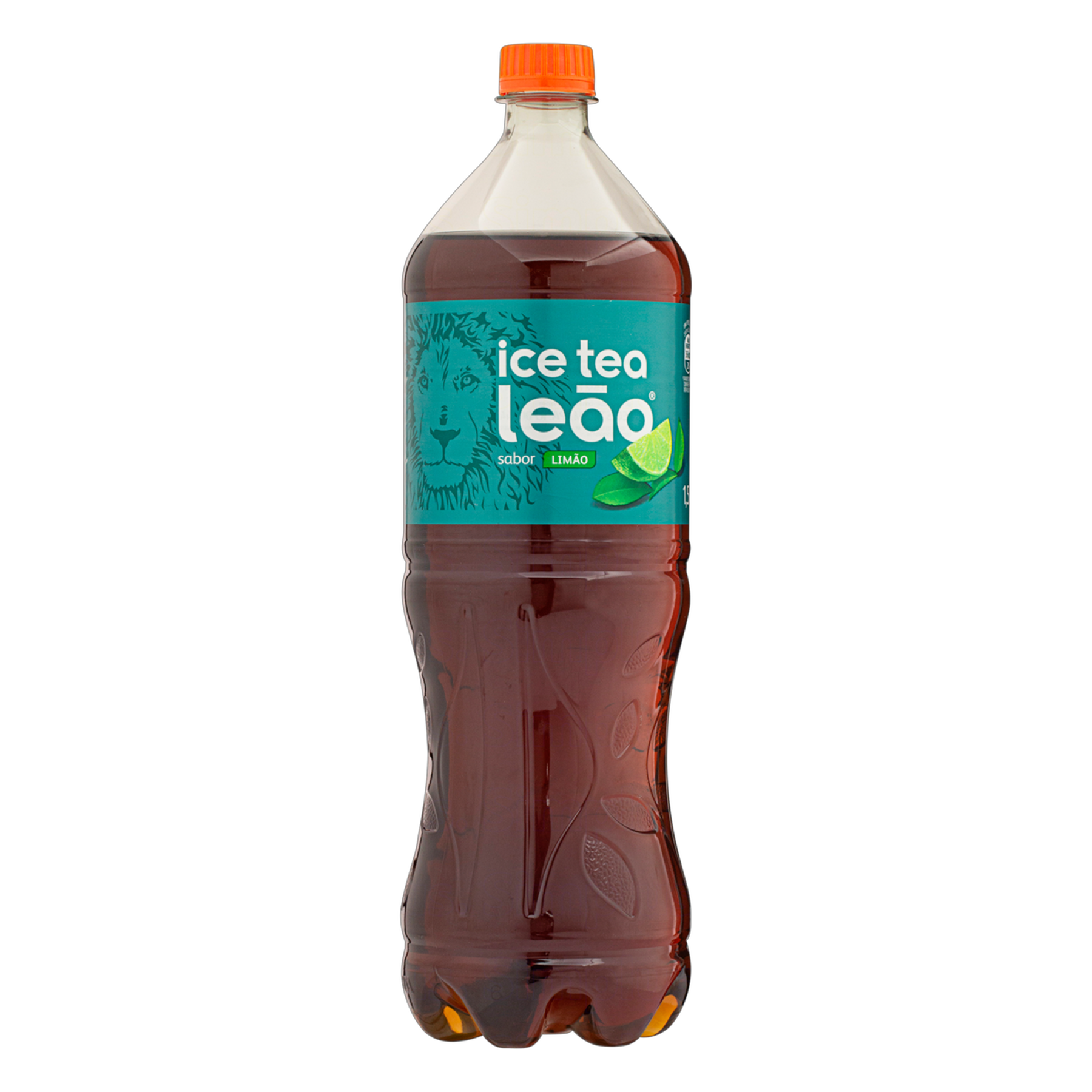 Chá Preto Ice Tea Limão Leão Garrafa 1,5l 