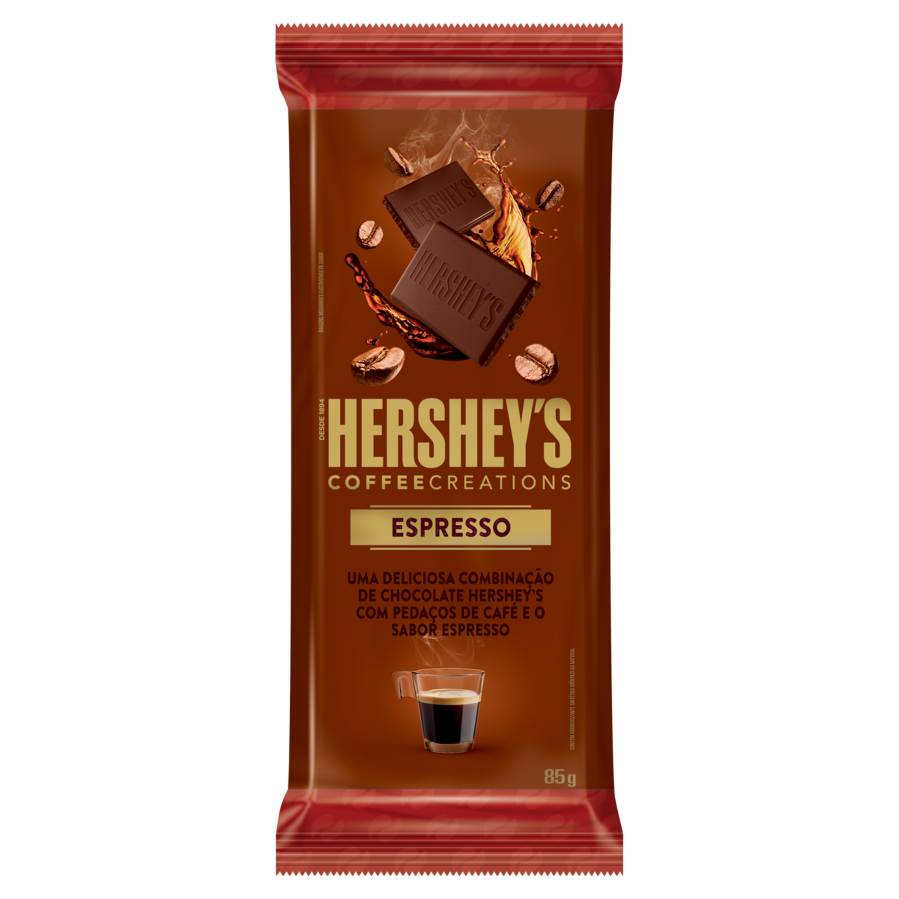 Chocolate Coffee Creations Espresso Hershey's Pacote 85g