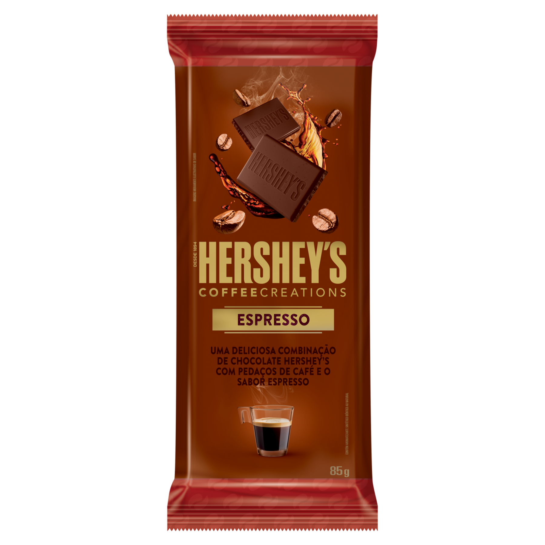 Chocolate Coffee Creations Espresso Hershey's Pacote 85g