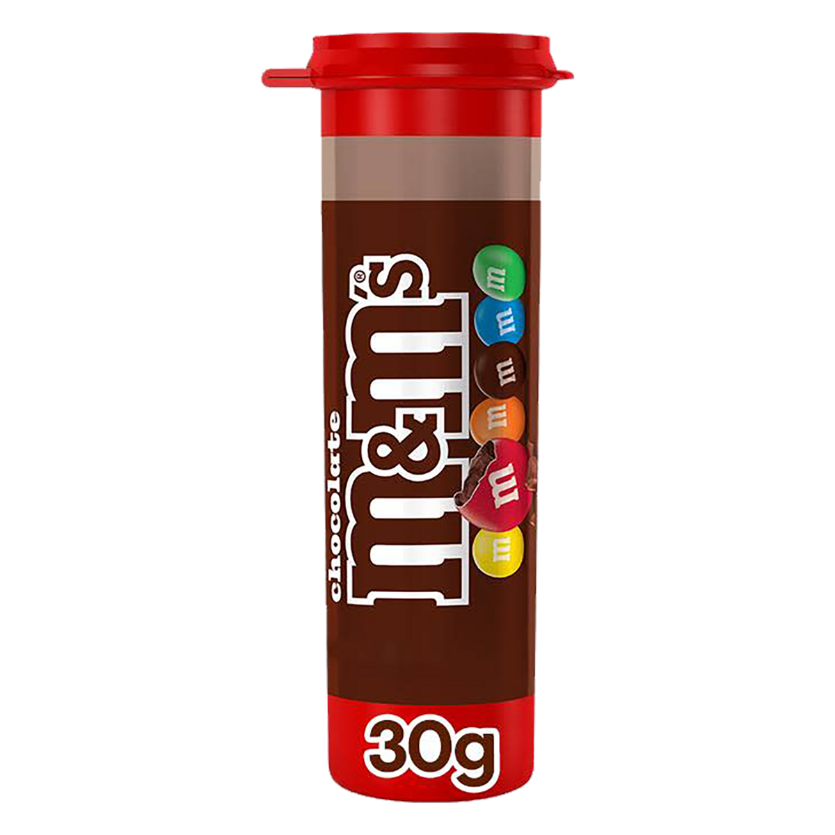 Confeito de Chocolate ao Leite M&M's Tubo 30g