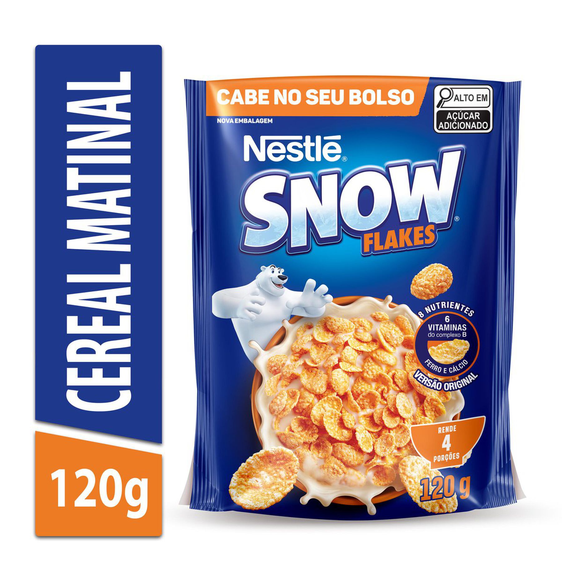 Cereal Snow Flakes Nestl&eacute; Sach&ecirc; 120g&nbsp;
