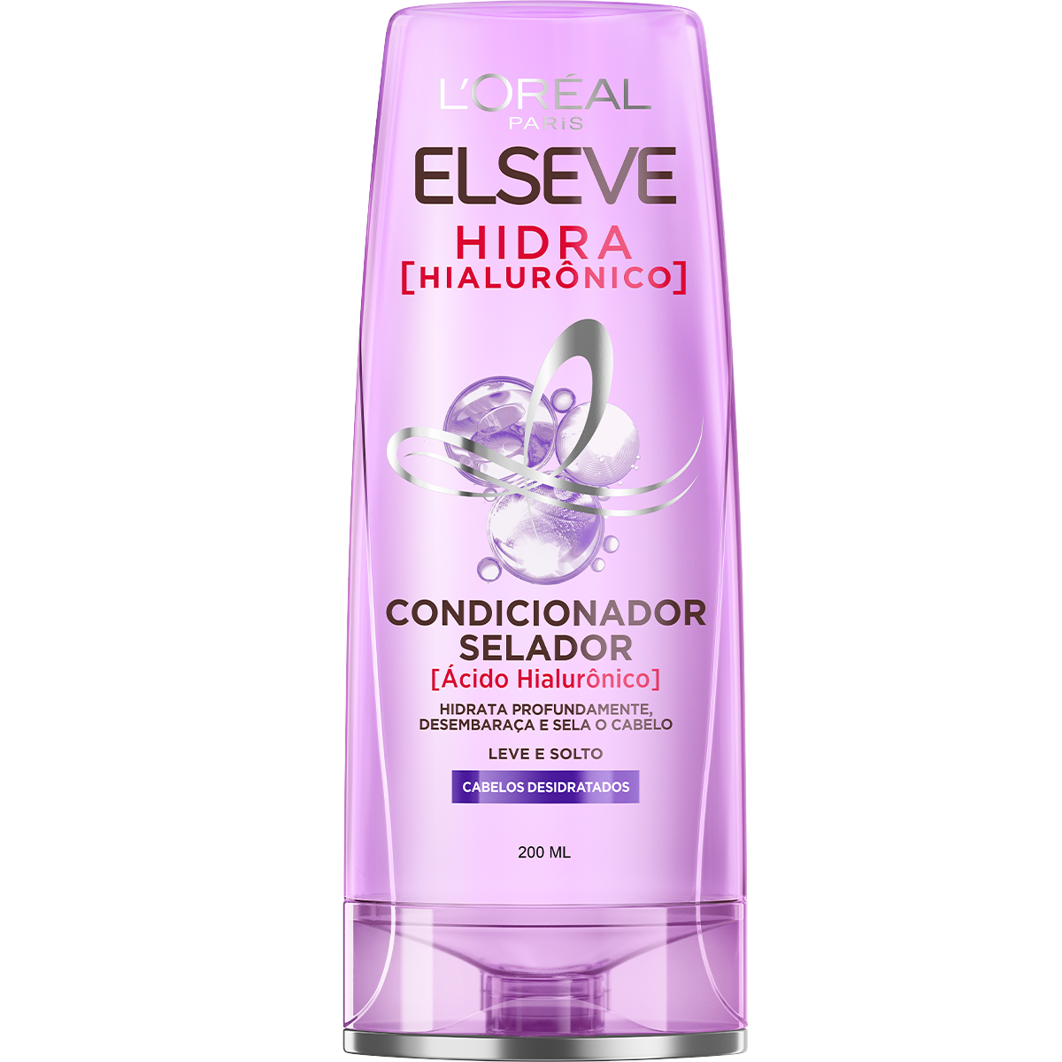 Condicionador Selador Hidra Hialur&ocirc;nico Elseve L'Or&eacute;al Paris Frasco 200ml&nbsp;