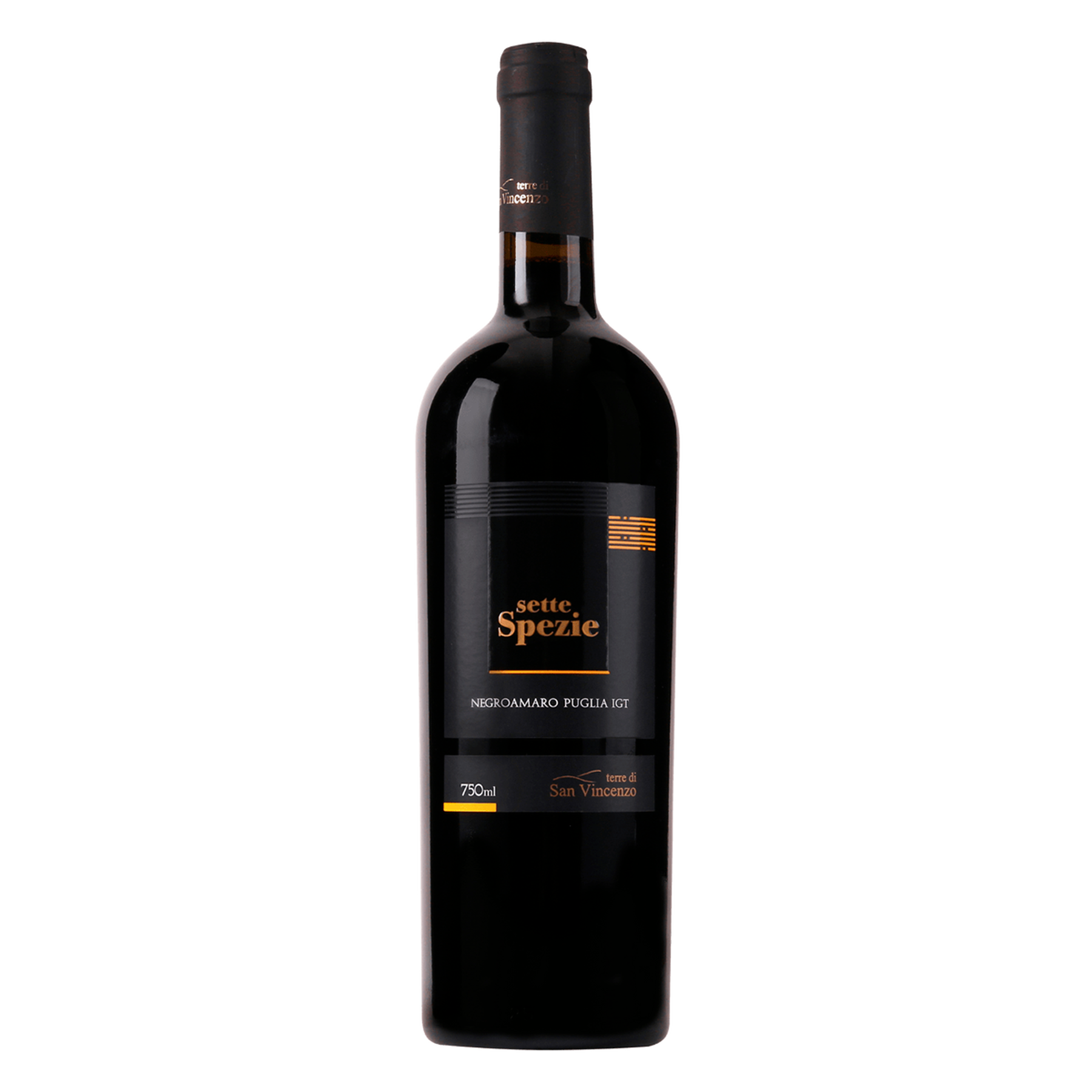 Vinho Tinto Negroamaro Sette Spezia Garrafa 750ml