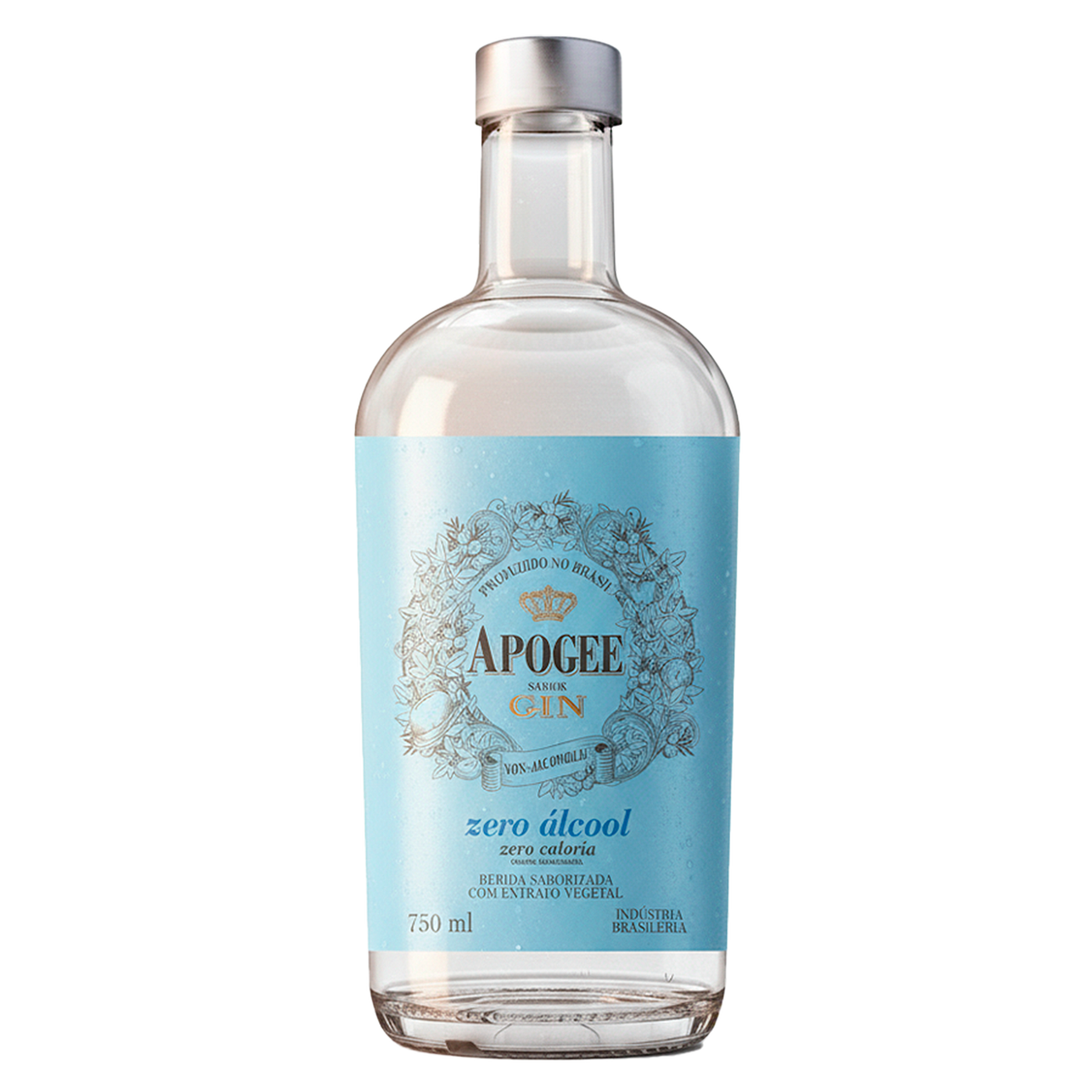 Gin Zero &Aacute;lcool Apogee Garrafa 750ml