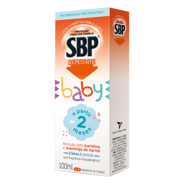 Repelente SBP Baby Loção sem Fragrância 100ml